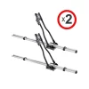 Cruz Race silver roof mounted bike carrier x 2 - 940-014