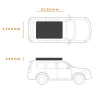 Darche ECO Ridgeback Grey Roof Top Tent (T050801555S) - View 1