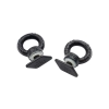Black Tie Down Rings / Eye Bolts for Tracks - RRAC221