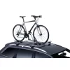 Thule FreeRide 532 silver roof mounted bike carrier x 4 with matching locks (532002) - View 4