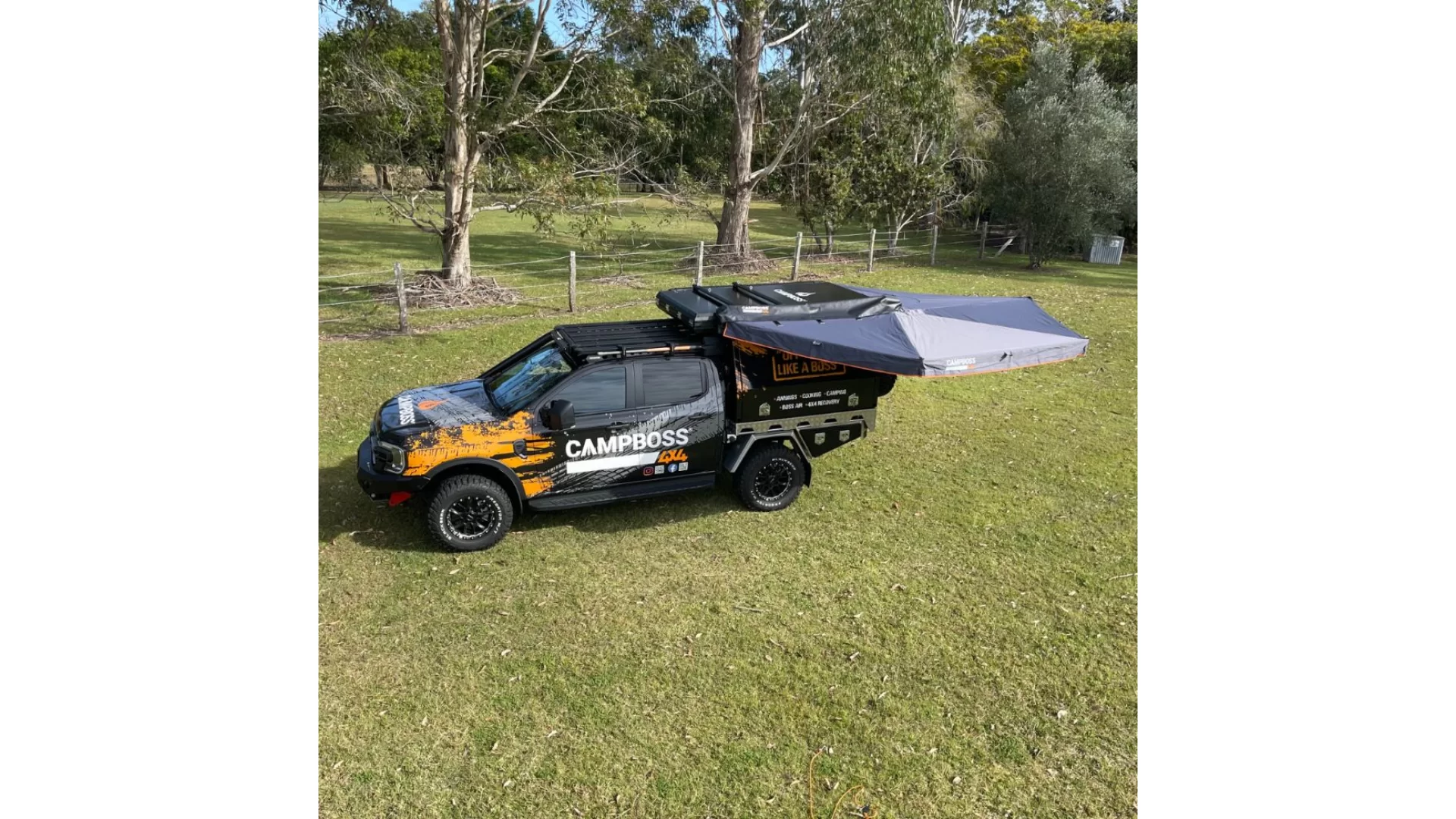 Campboss Shadow 270STD RTT Awning w/Zip Opening (CB-270SRTT) - View 5