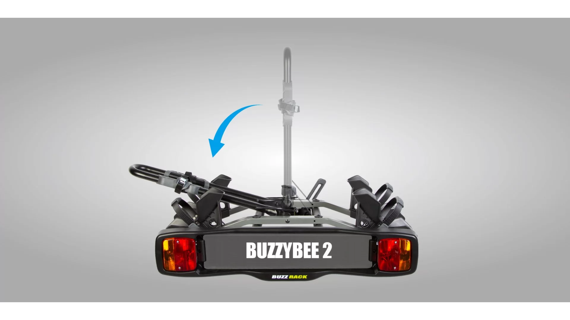 Buzzrack Buzzybee 2 (Tow Ball) 2 Bike Platform Rack - BR-2-BUZZYBEE - View 9