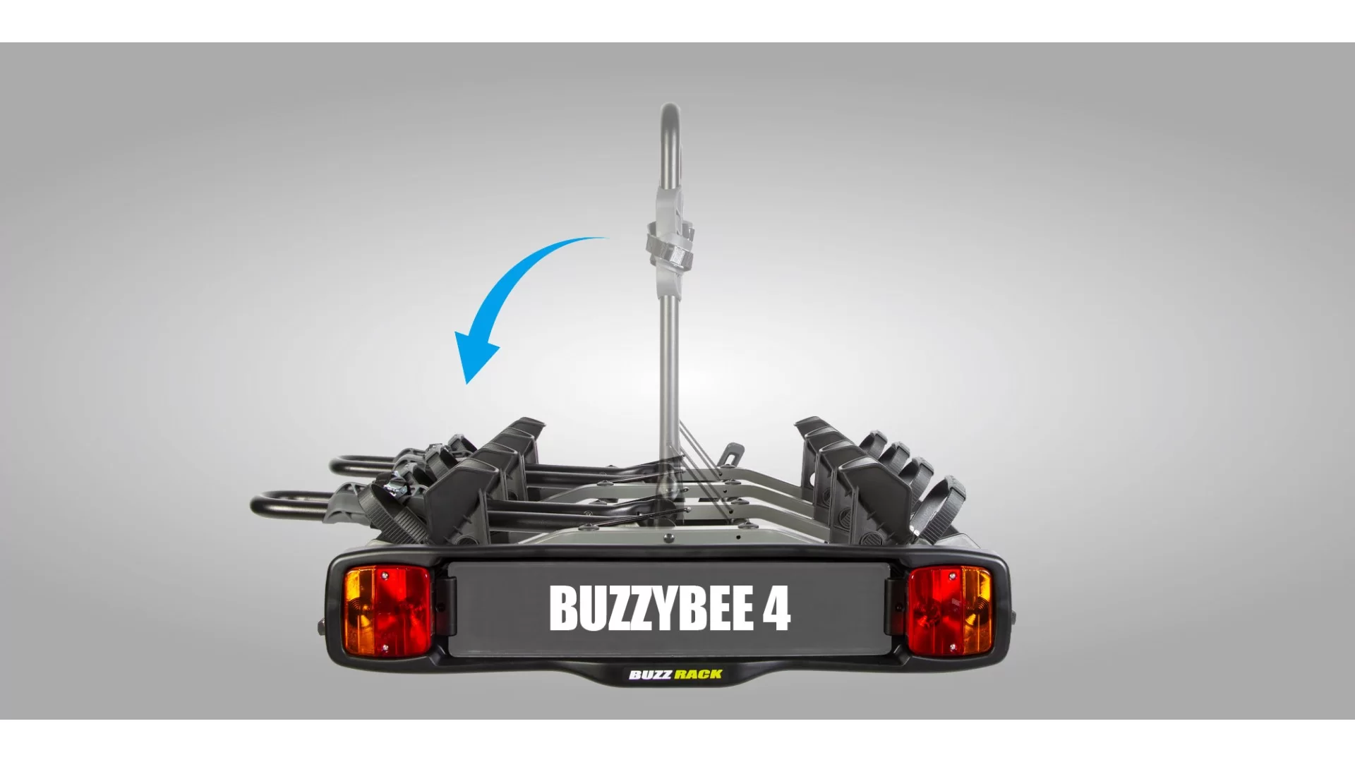 Buzzrack Buzzybee 4 (Tow Ball) 4 Bike Platform Rack - BR-4-BUZZYBEE - View 8
