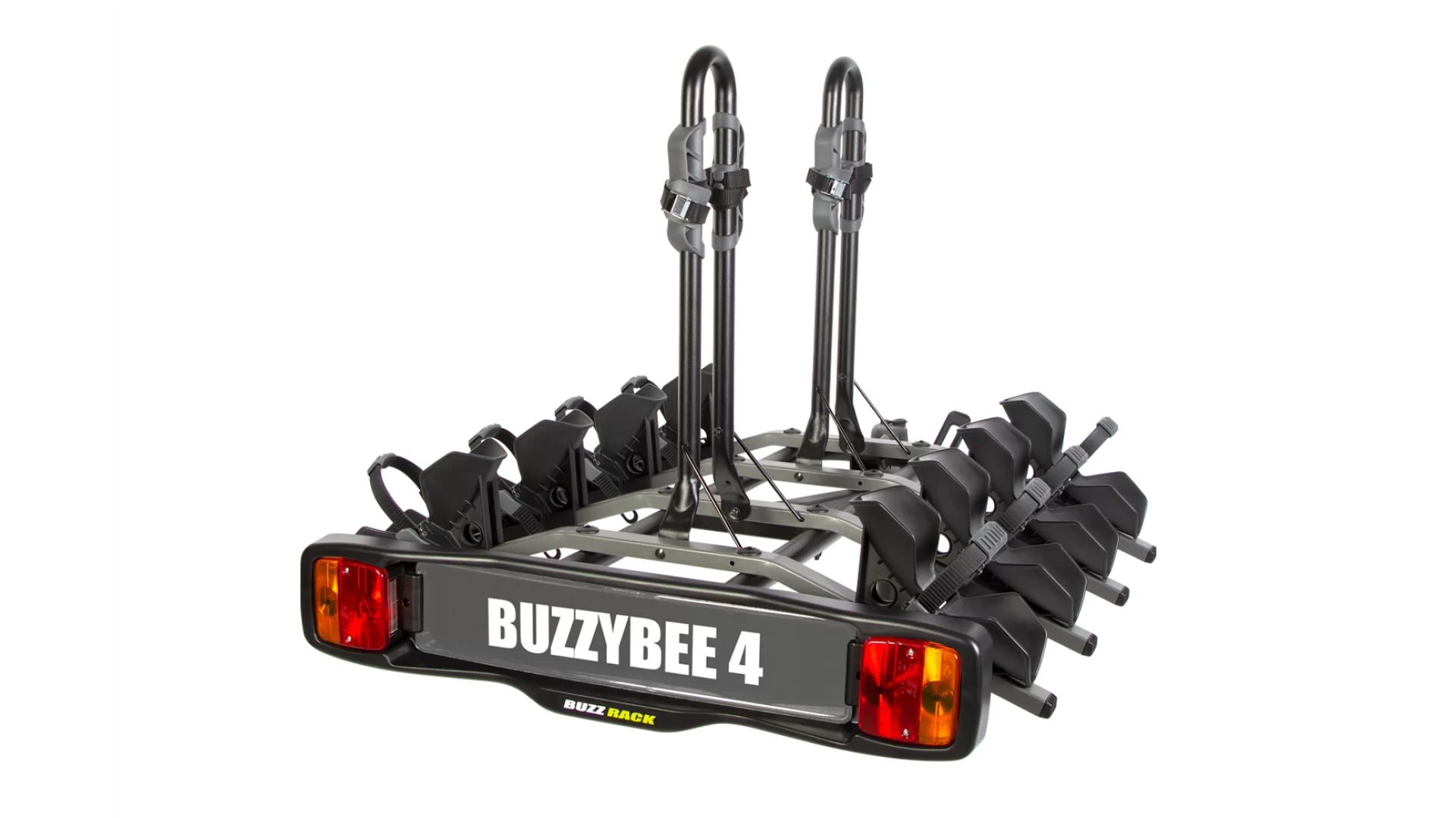 Buzzrack Buzzybee 4 (Tow Ball) 4 Bike Platform Rack - BR-4-BUZZYBEE