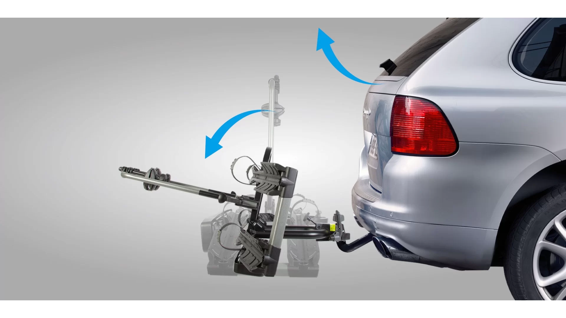 Buzzrack E-Hornet 2 (Tow Ball) 2 Bike Platform Rack - BR-E-HORNET-2 - View 5