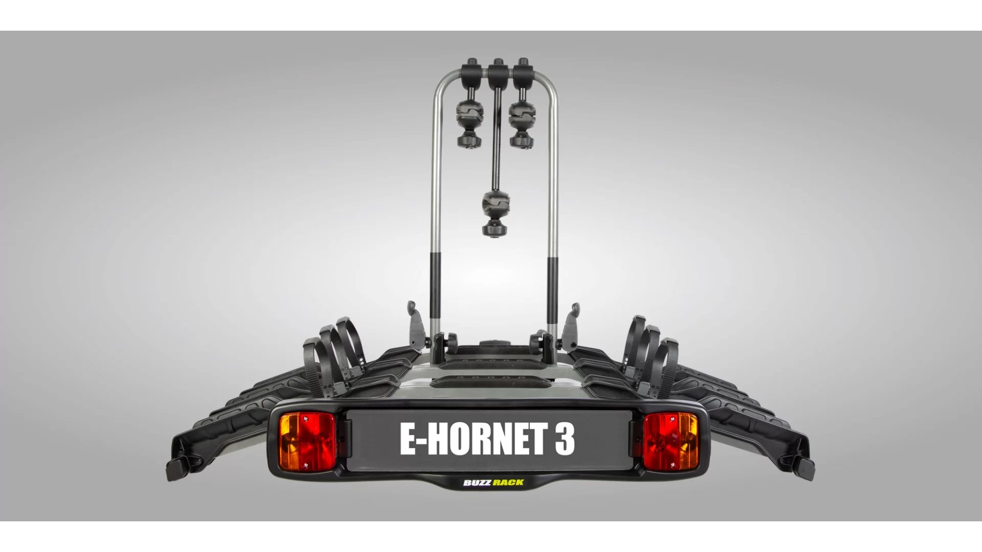Buzzrack E-Hornet H3 with Lights (Hitch) 3 Bike Platform Rack - BR-E-HORNET-3H-LIGHT - View 5