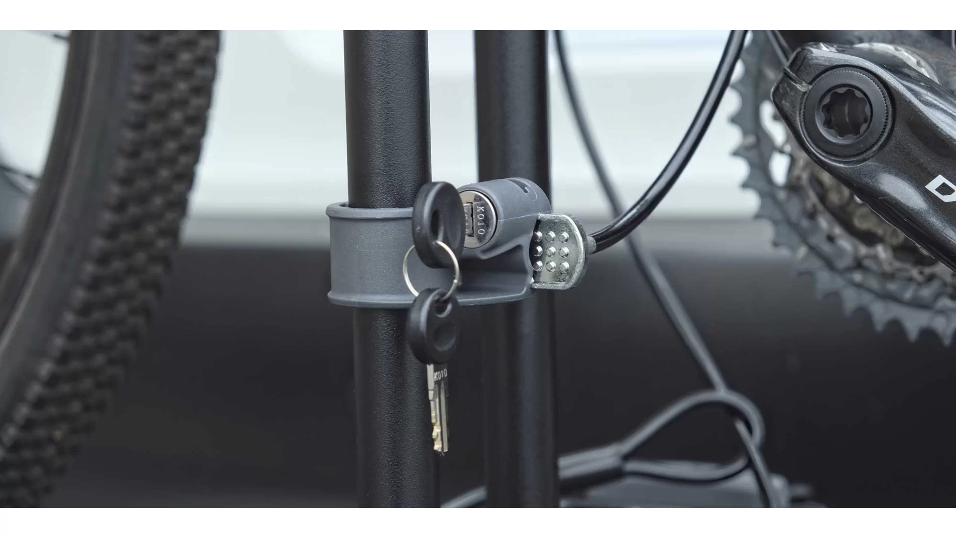 Buzzrack Eazzy 1 (Tow Ball) 1 Bike Platform Rack - BR-EAZZY-1 - View 2