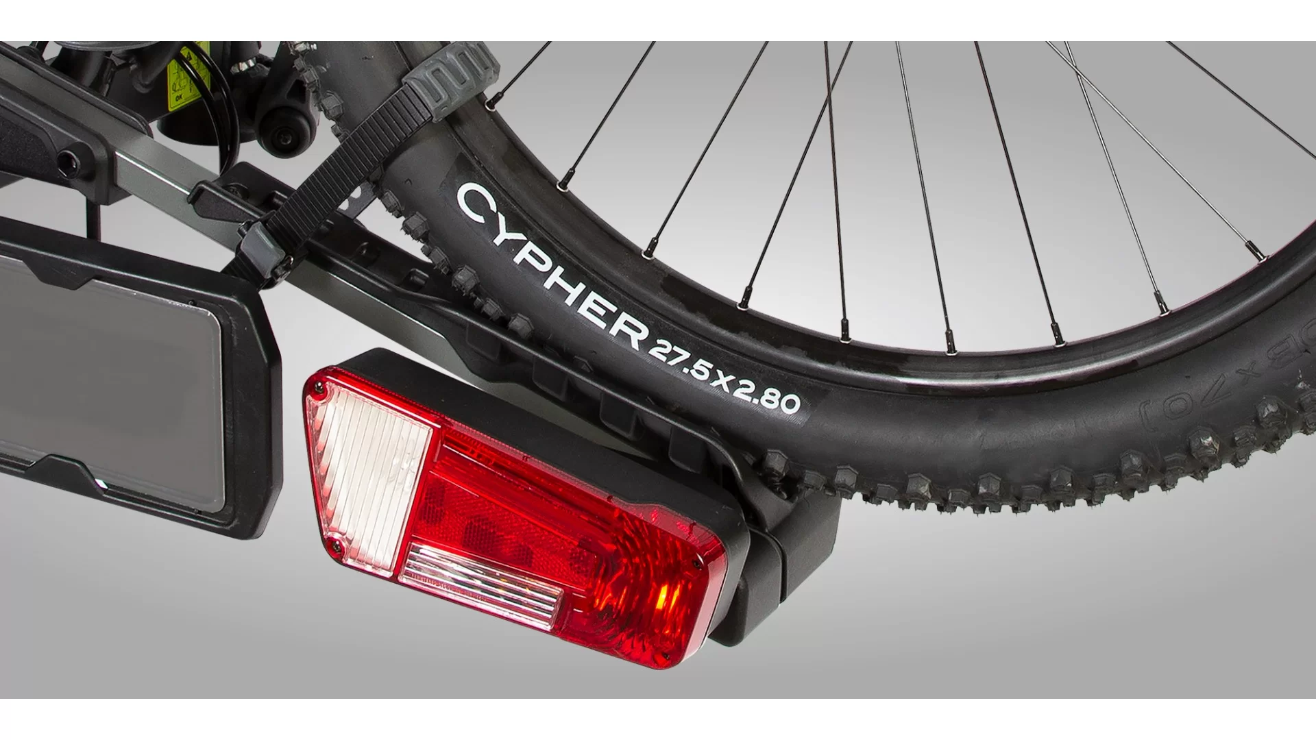 Buzzrack Eazzy 1 (Tow Ball) 1 Bike Platform Rack - BR-EAZZY-1 - View 1