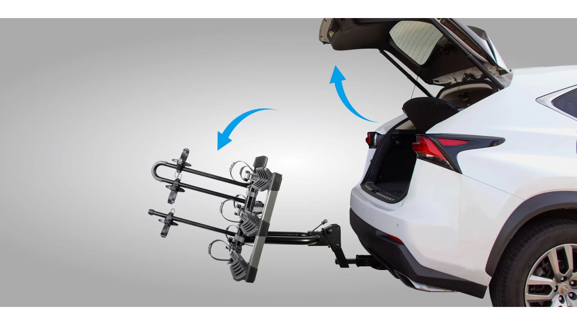 Buzzrack Eazzy H3 (Hitch) 3 Bike Platform Rack - BR-EAZZY-3H - View 6