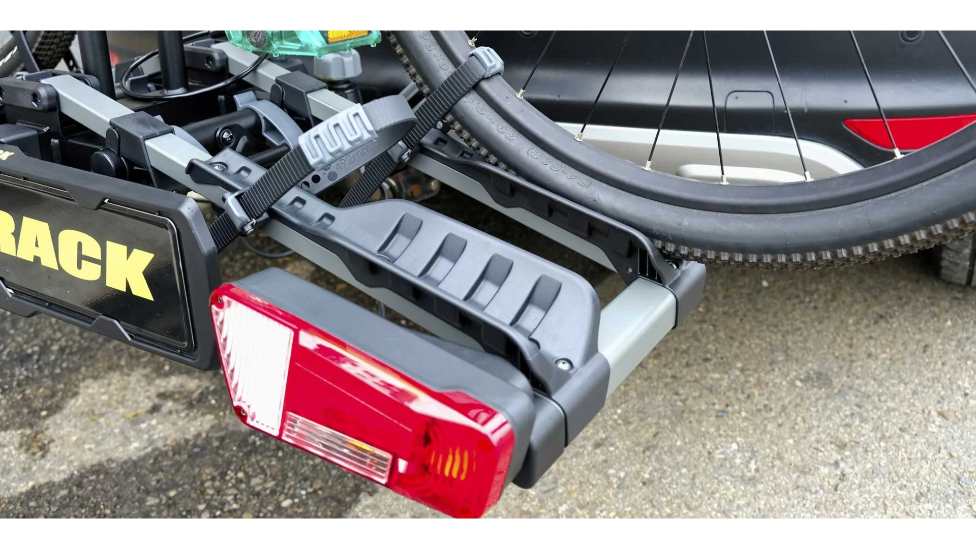 Buzzrack Eazzy 4 (Tow Ball) 4 Bike Platform Rack - BR-EAZZY-4 - View 3