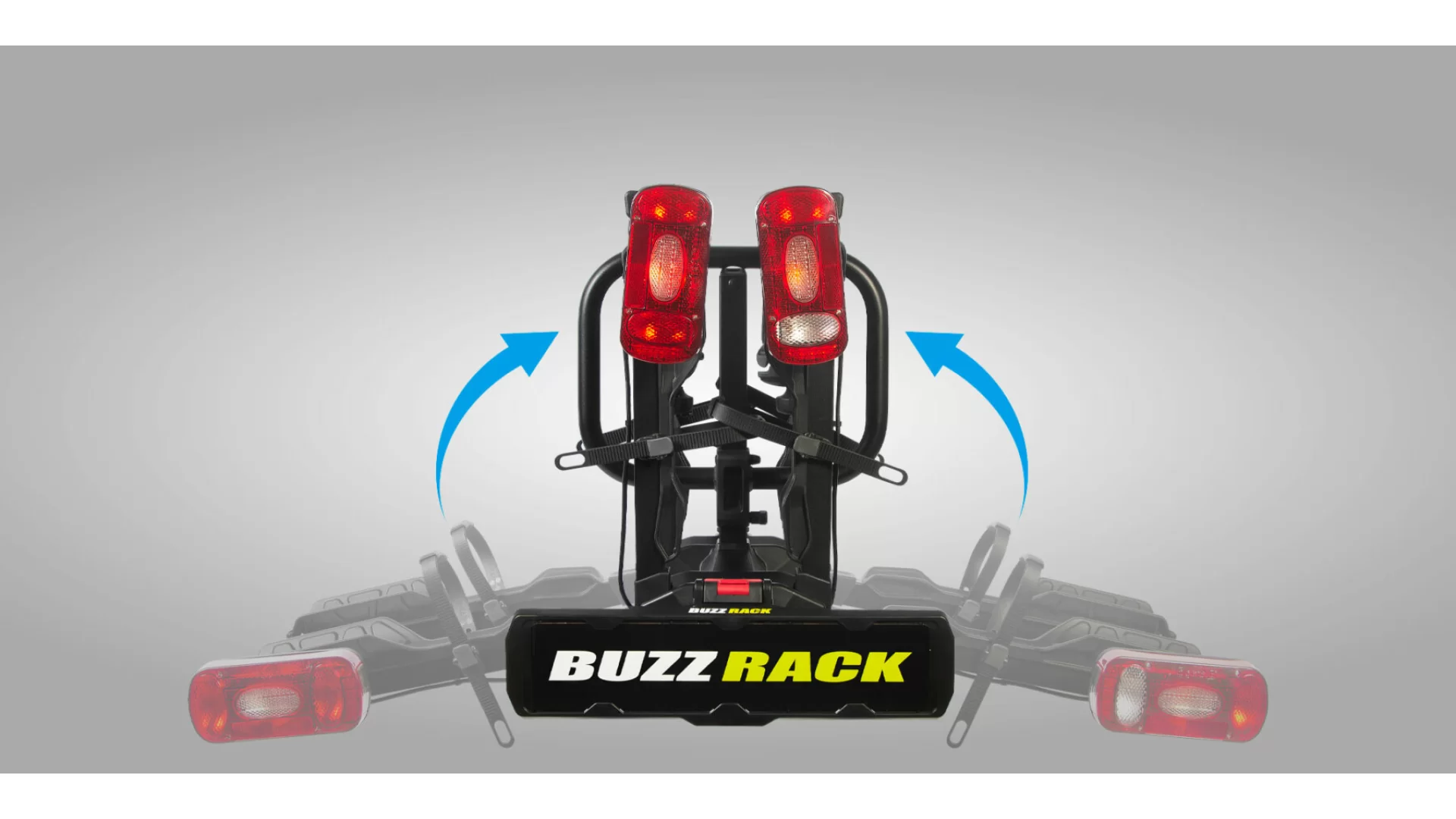 Buzzrack Scorpion Lite Towball Mount 2 Bike Carrier (BR-SCORPION-LITE-2) - View 7