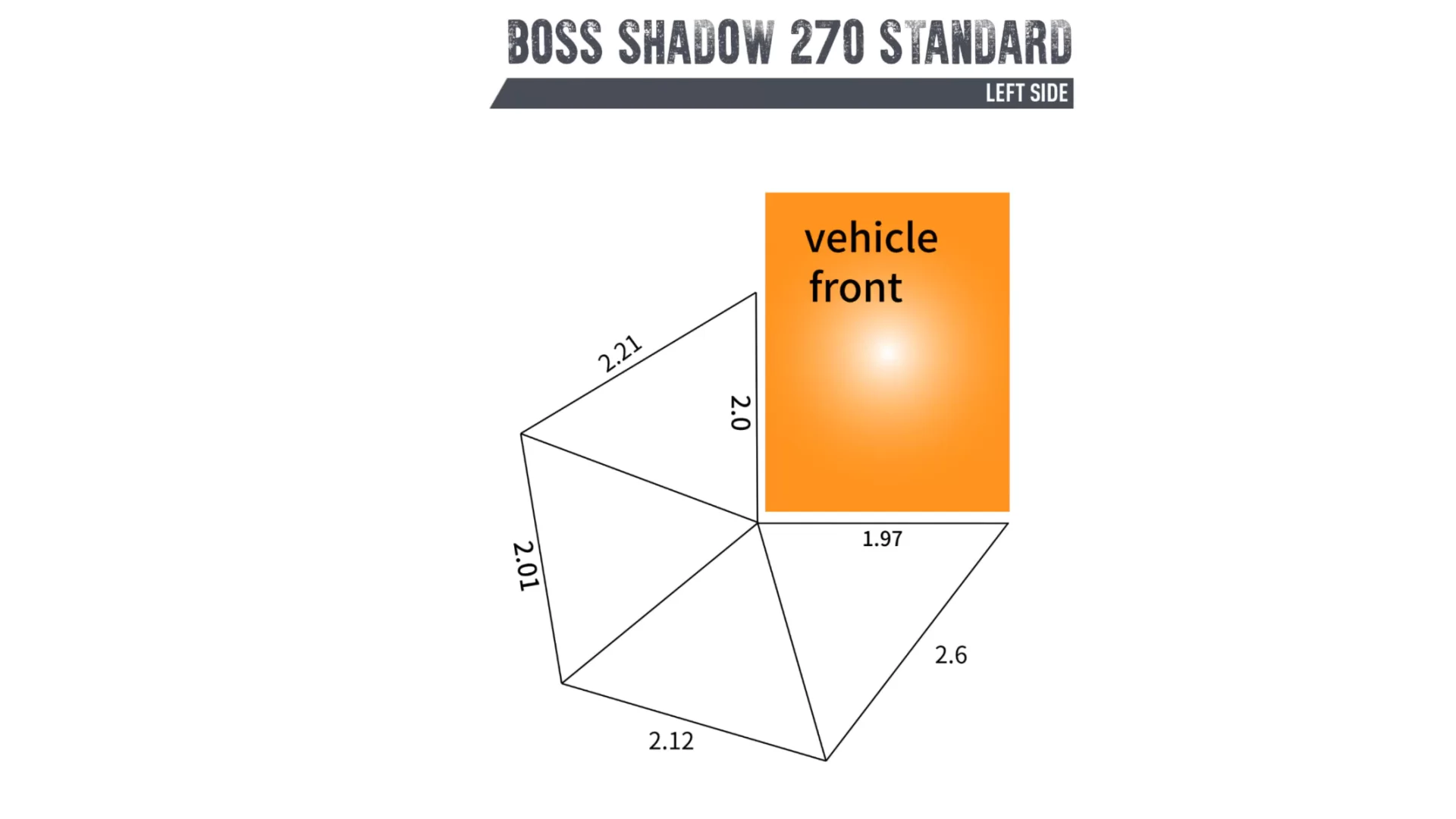 CampBoss Shadow 270 Standard Awning (CB-S270) - View 2