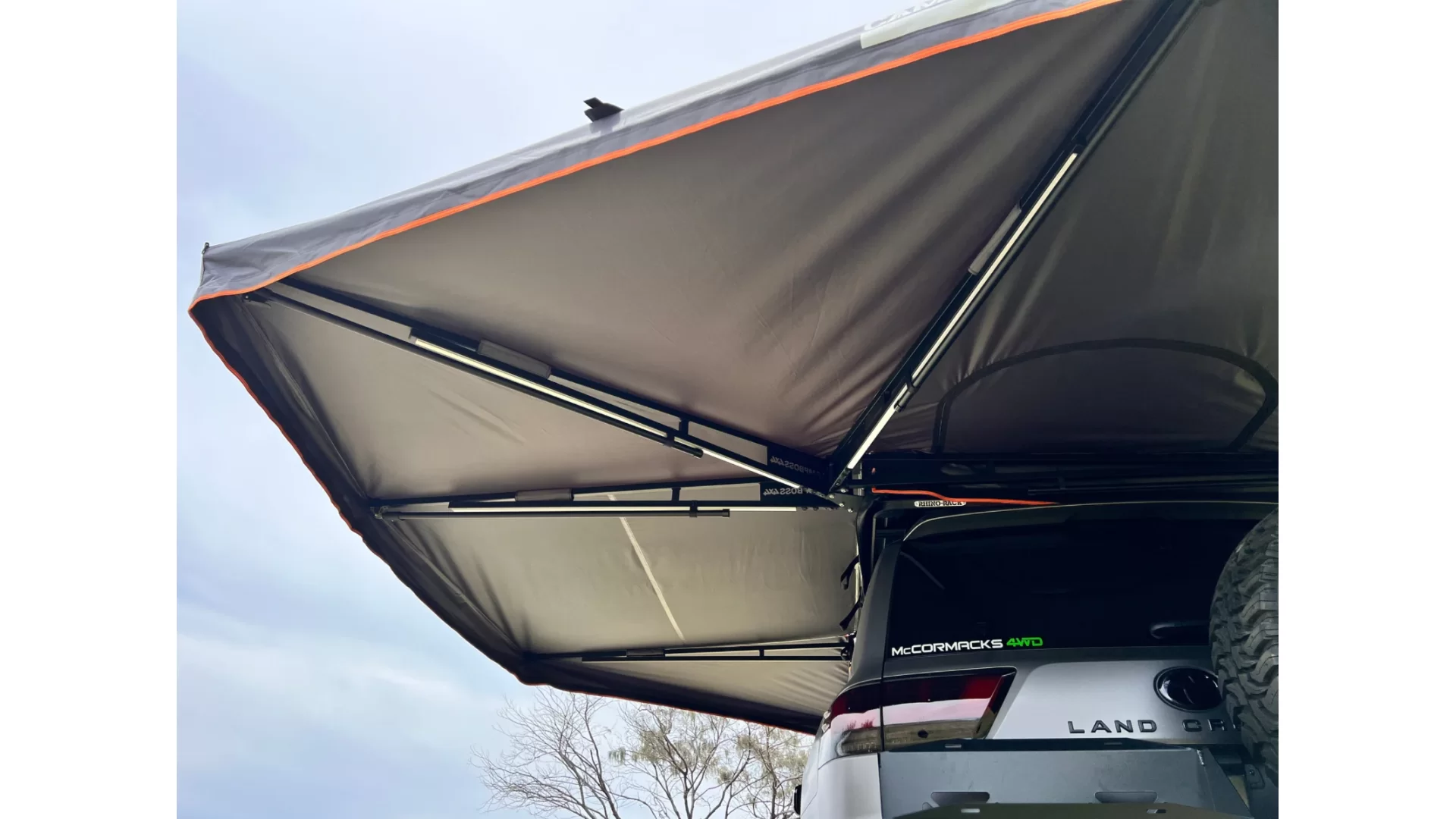 Campboss Shadow 270Xl Awning W/Zip Opening For Rtt (CB-S270XLRTT) - View 9