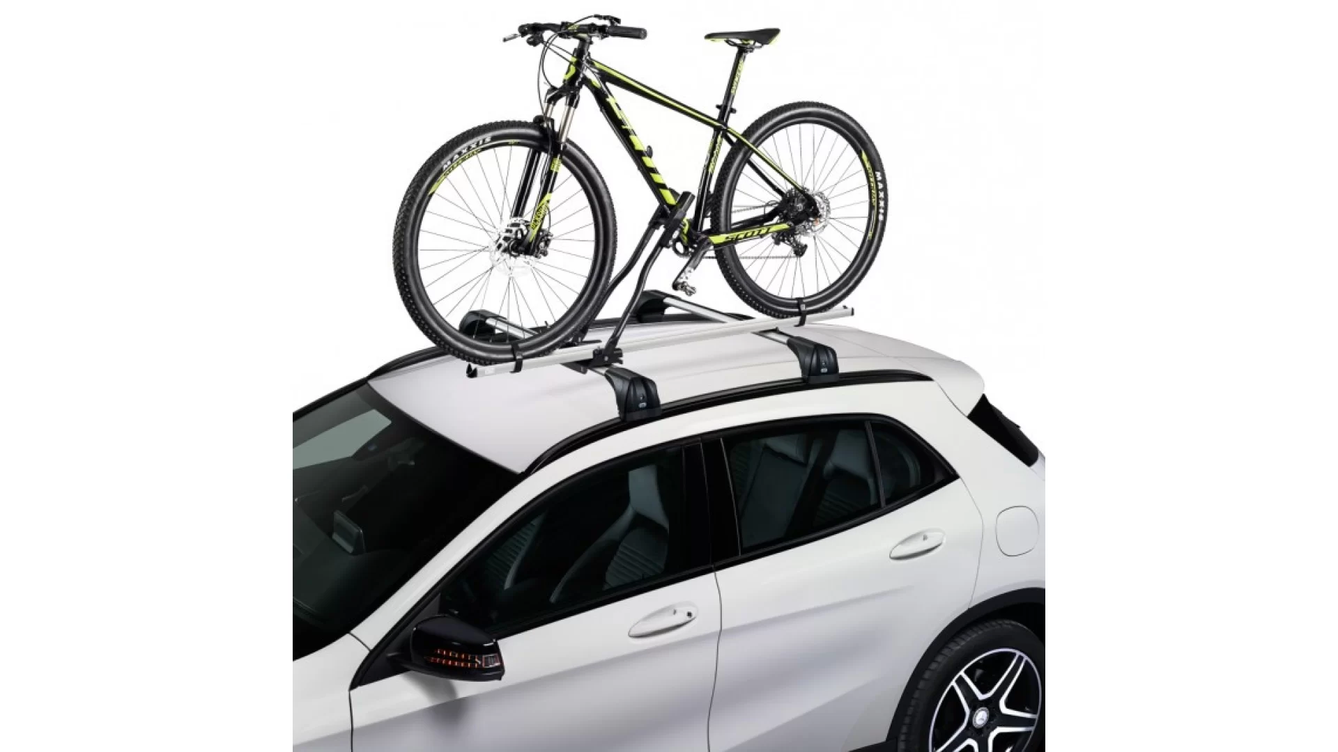 Cruz Race silver roof mounted bike carrier x 1 - 940-014 - View 1