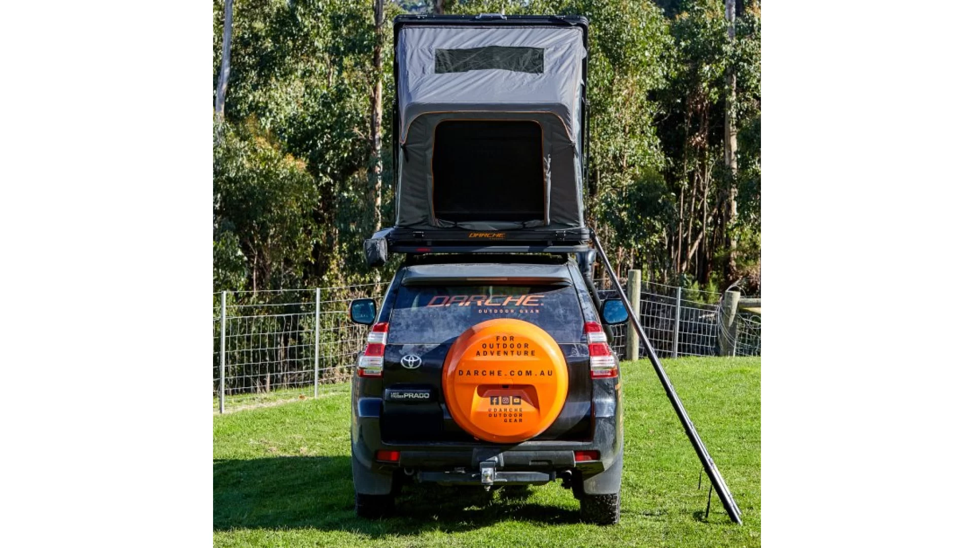 Darche ECO Ridgeback Grey Roof Top Tent (T050801555S) - View 8