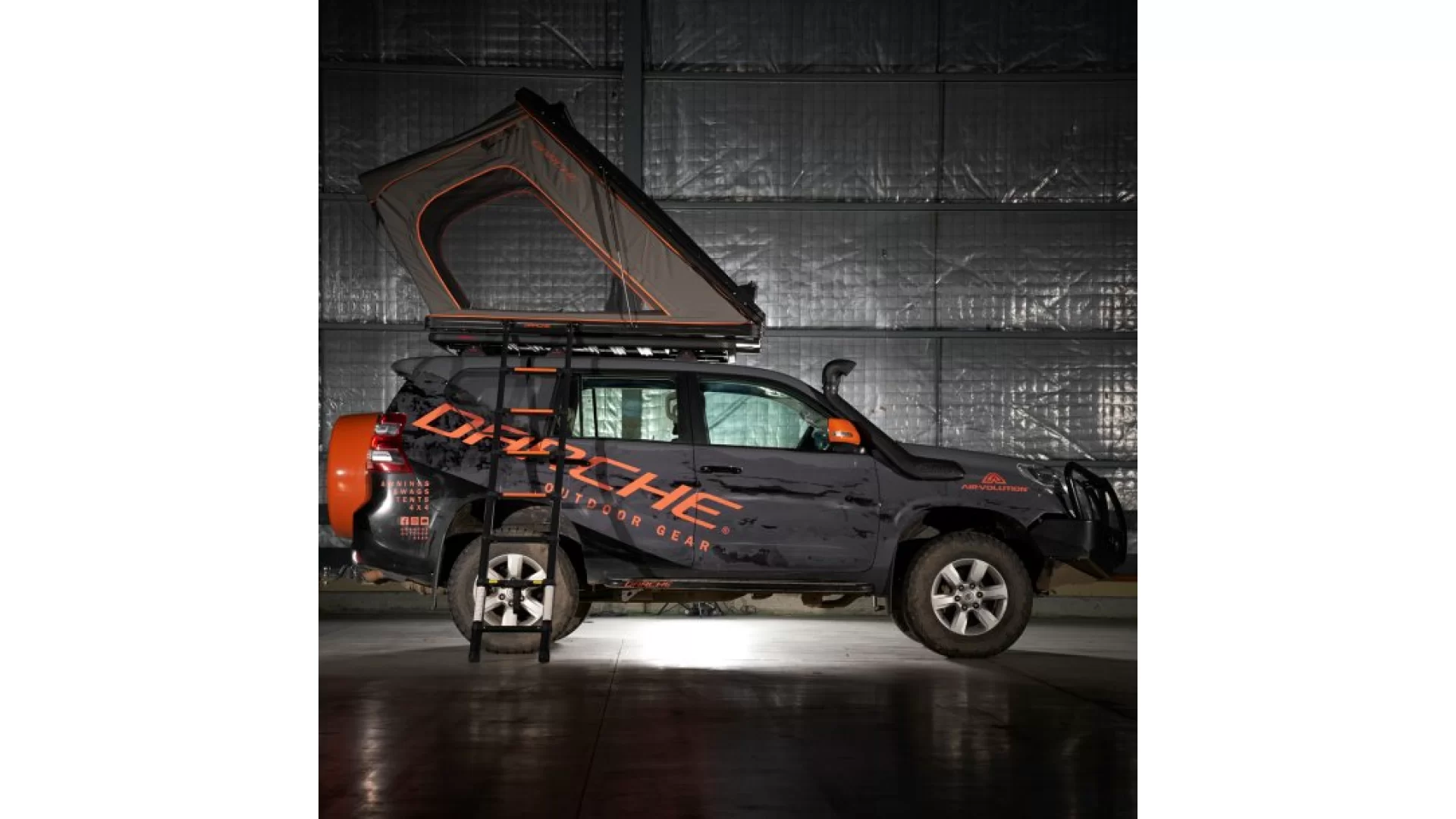 Darche ECO Ridgeback Grey Roof Top Tent (T050801555S) - View 7