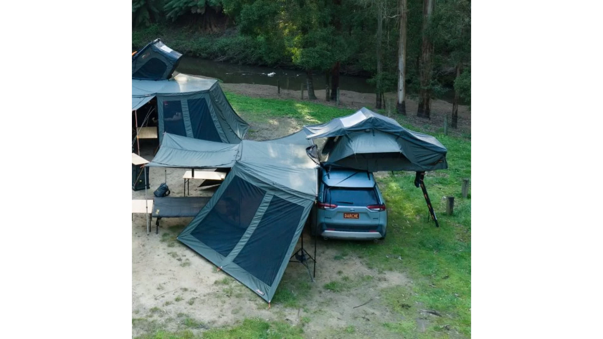 Darche ECO Panorama Small Roof Top Tent (T050801606ECO) - View 5