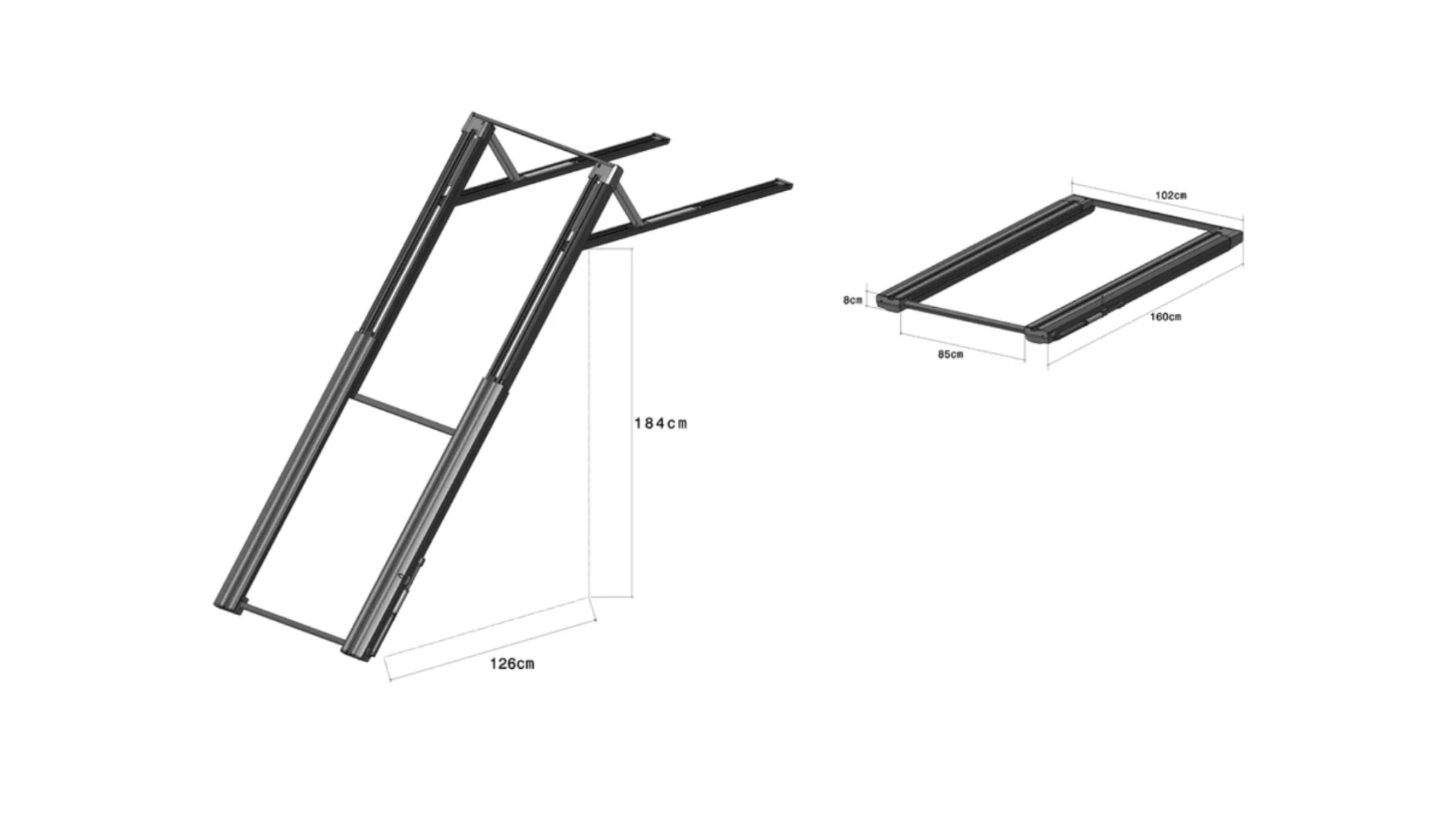 Dropracks Tall Van - DR260 - View 4