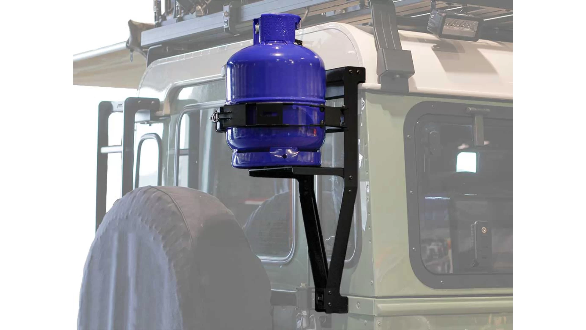 Land Rover Defender 90/110 Single Gas Bottle Bracket - GBHO013 - View 5