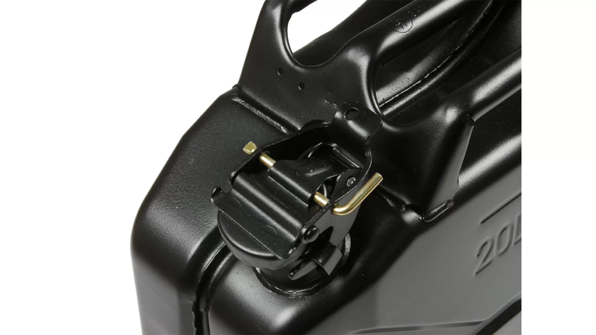 20l Fuel Jerry Can - Black Steel Finish - JCFU001 - View 2