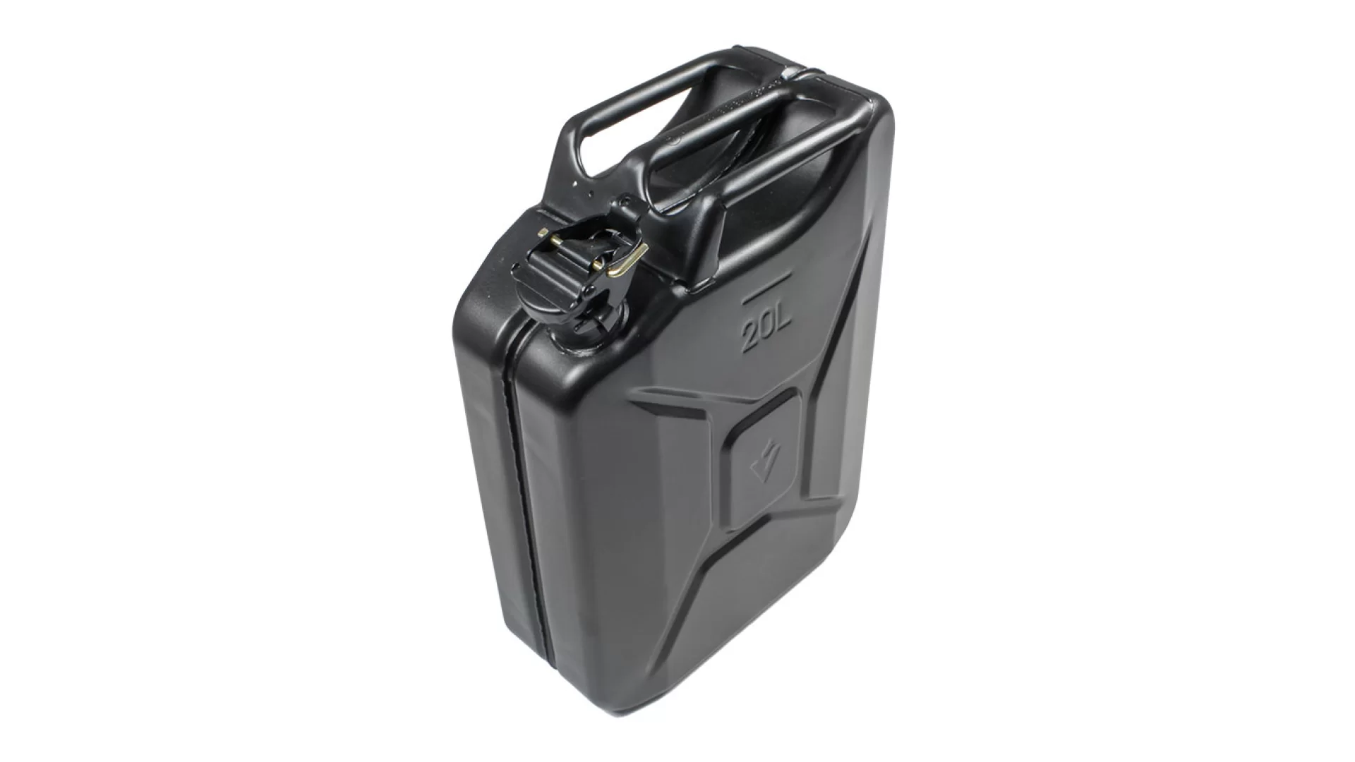 20l Fuel Jerry Can - Black Steel Finish - JCFU001