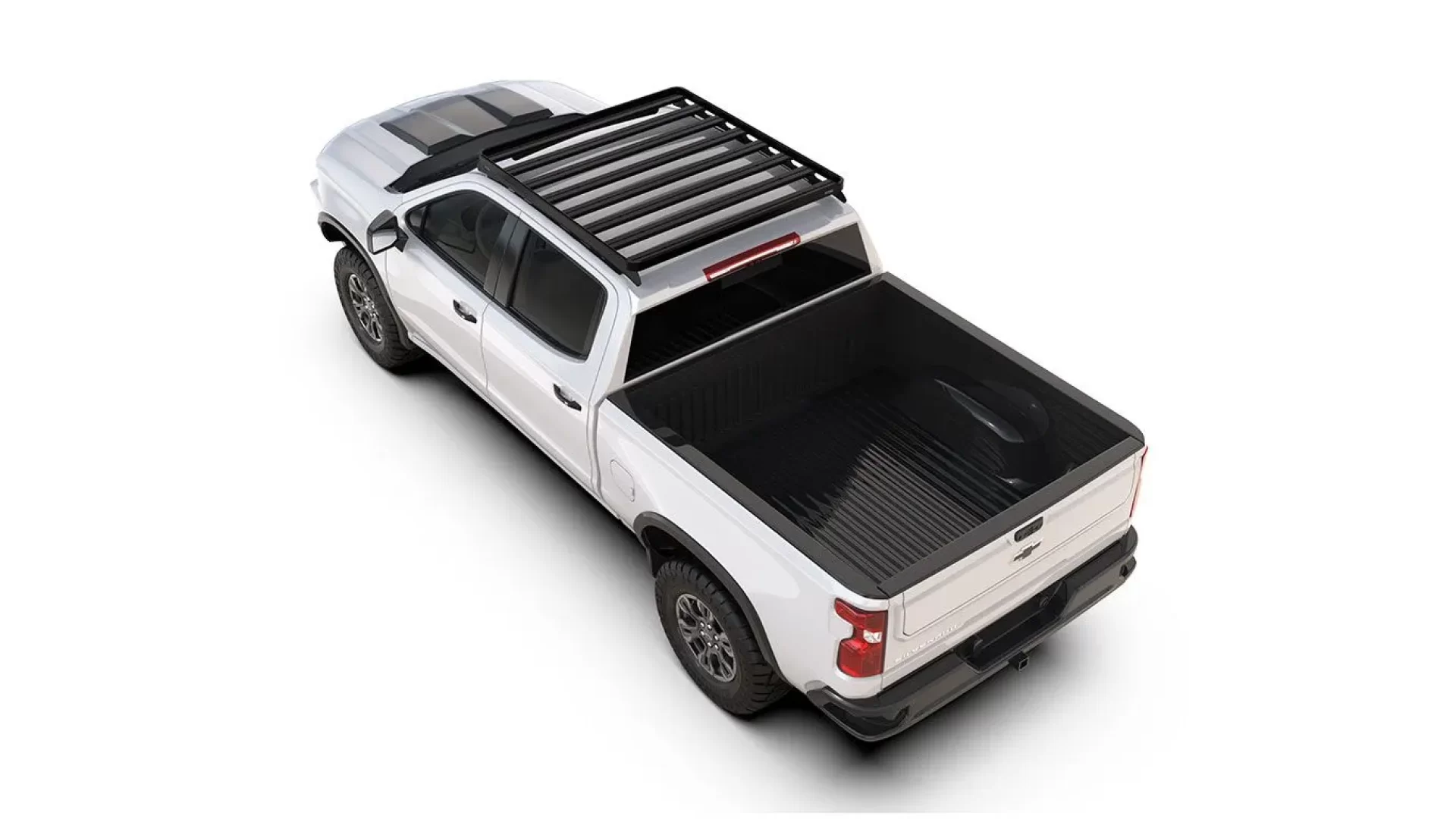 Chevrolet Silverado/GMC Sierra 1500 / 2500HD / 3500HD (2019-Current) Slimline II Roof Rack Kit / Low Profile - KRCS012T - View 5