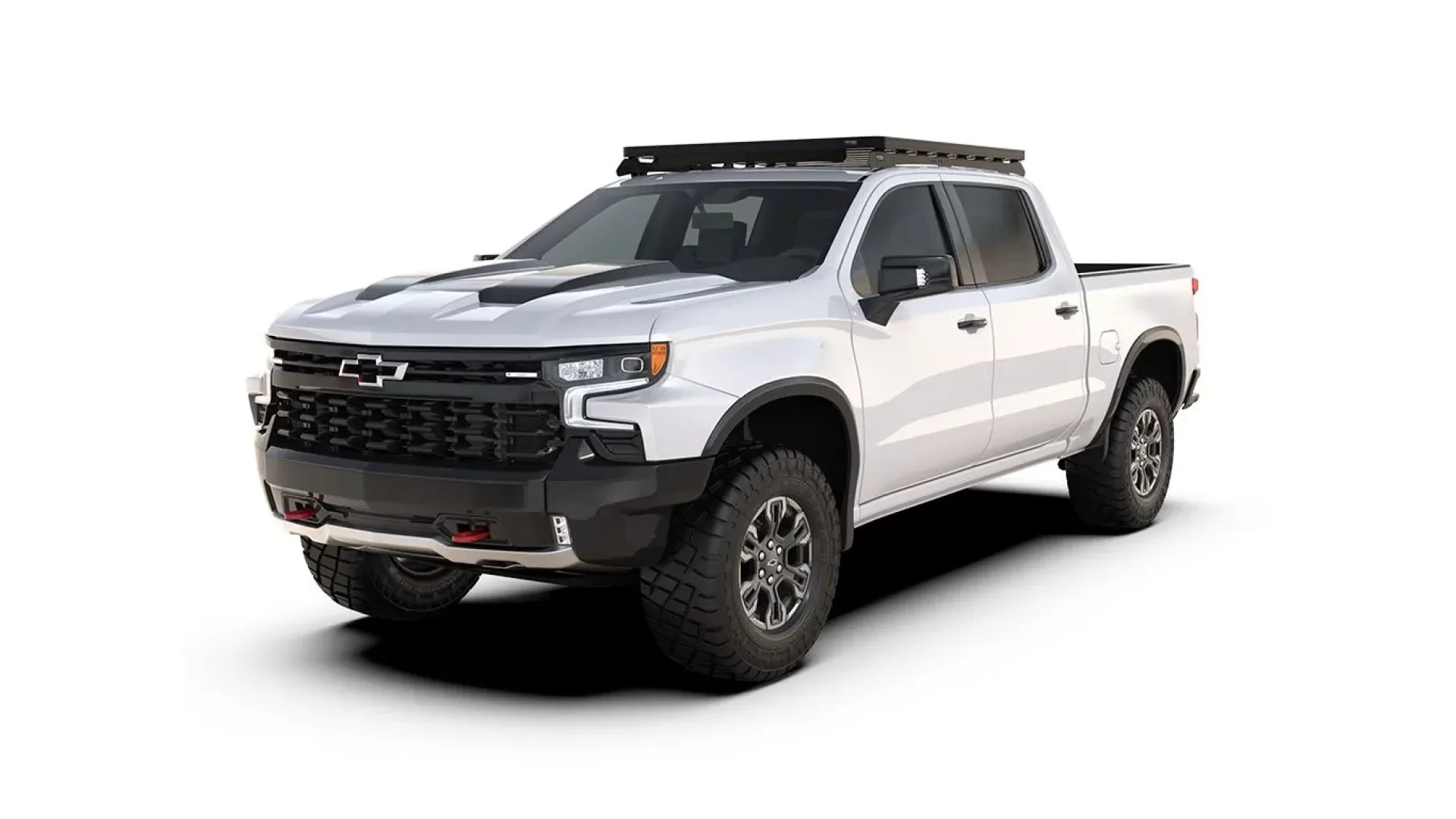 Chevrolet Silverado/GMC Sierra 1500 / 2500HD / 3500HD (2019-Current) Slimline II Roof Rack Kit / Low Profile - KRCS012T