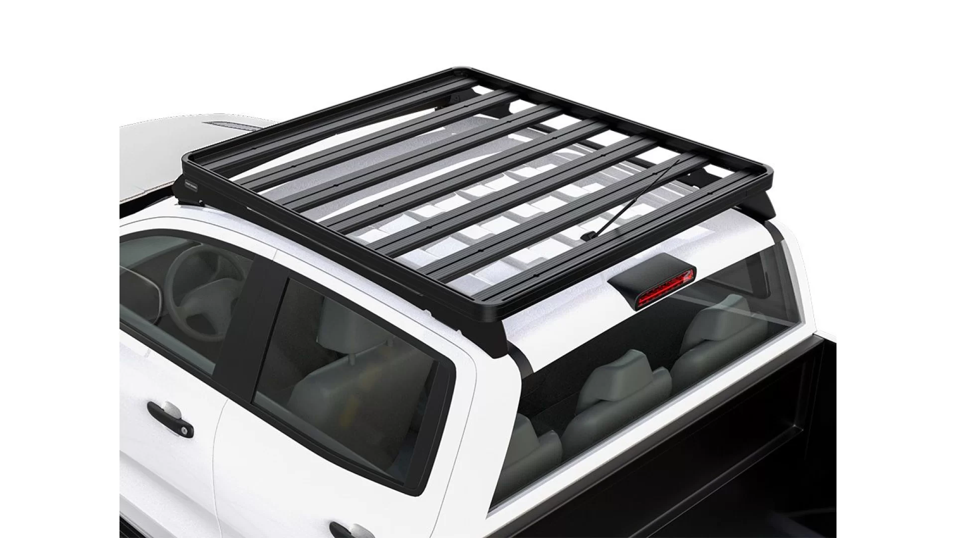 Ford Ranger T6/Wildtrak/Raptor (2012-2022) Slimline II Roof Rack Kit - KRFR012T - View 1