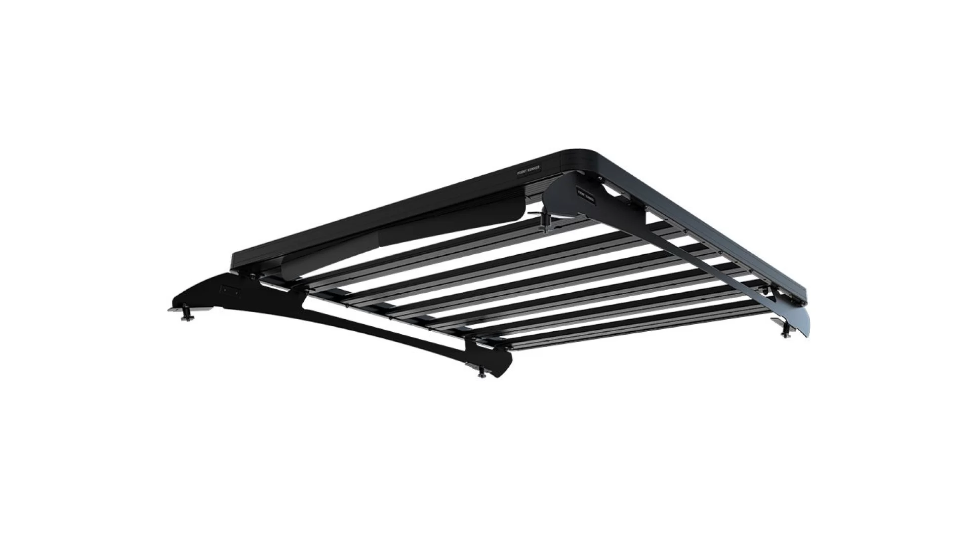 Ford Ranger T6.2 Wildtrak/Raptor Double Cab (2022-Current)/Volkswagen Amarok (2023-Current) Double Cab Slimline II Roof Rack Kit - KRFR015T - View 1