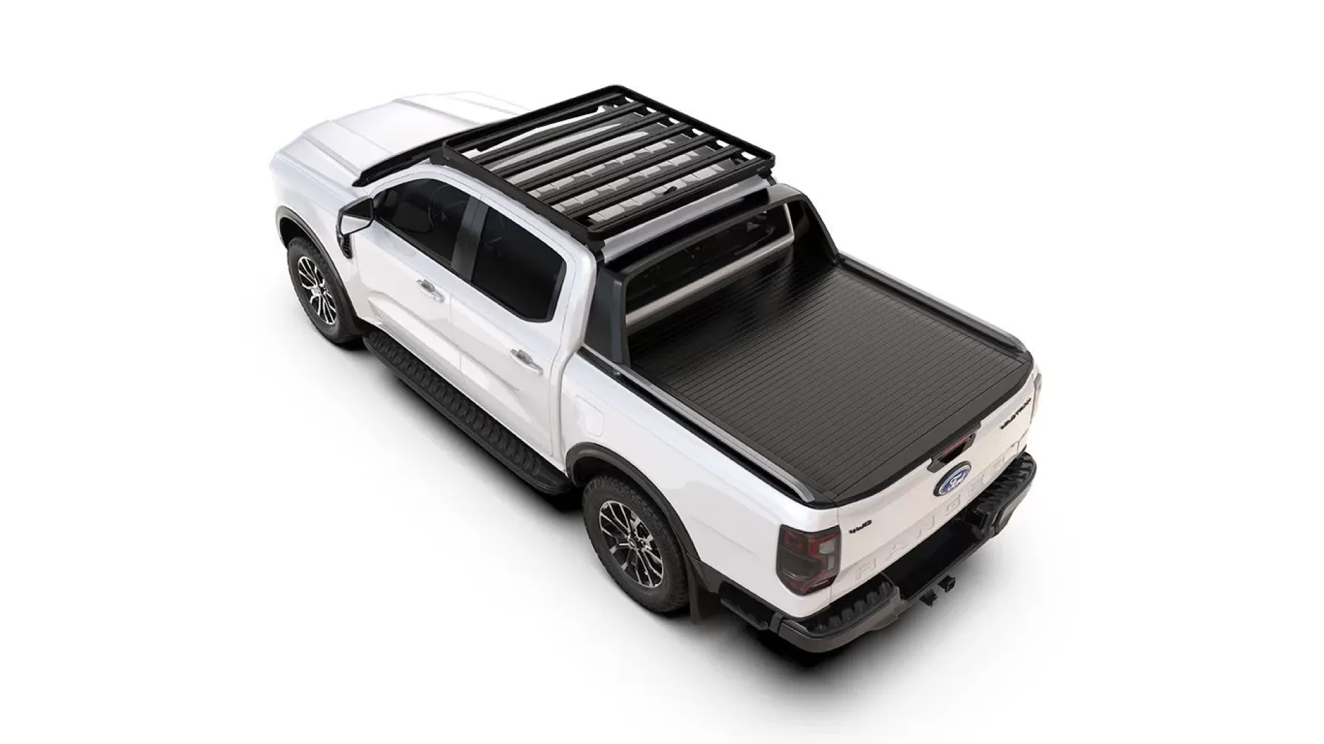 Ford Ranger T6.2 Wildtrak/Raptor Double Cab (2022-Current) Slimline II Roof Rack Kit / Low Profile - KRFR027T - View 4