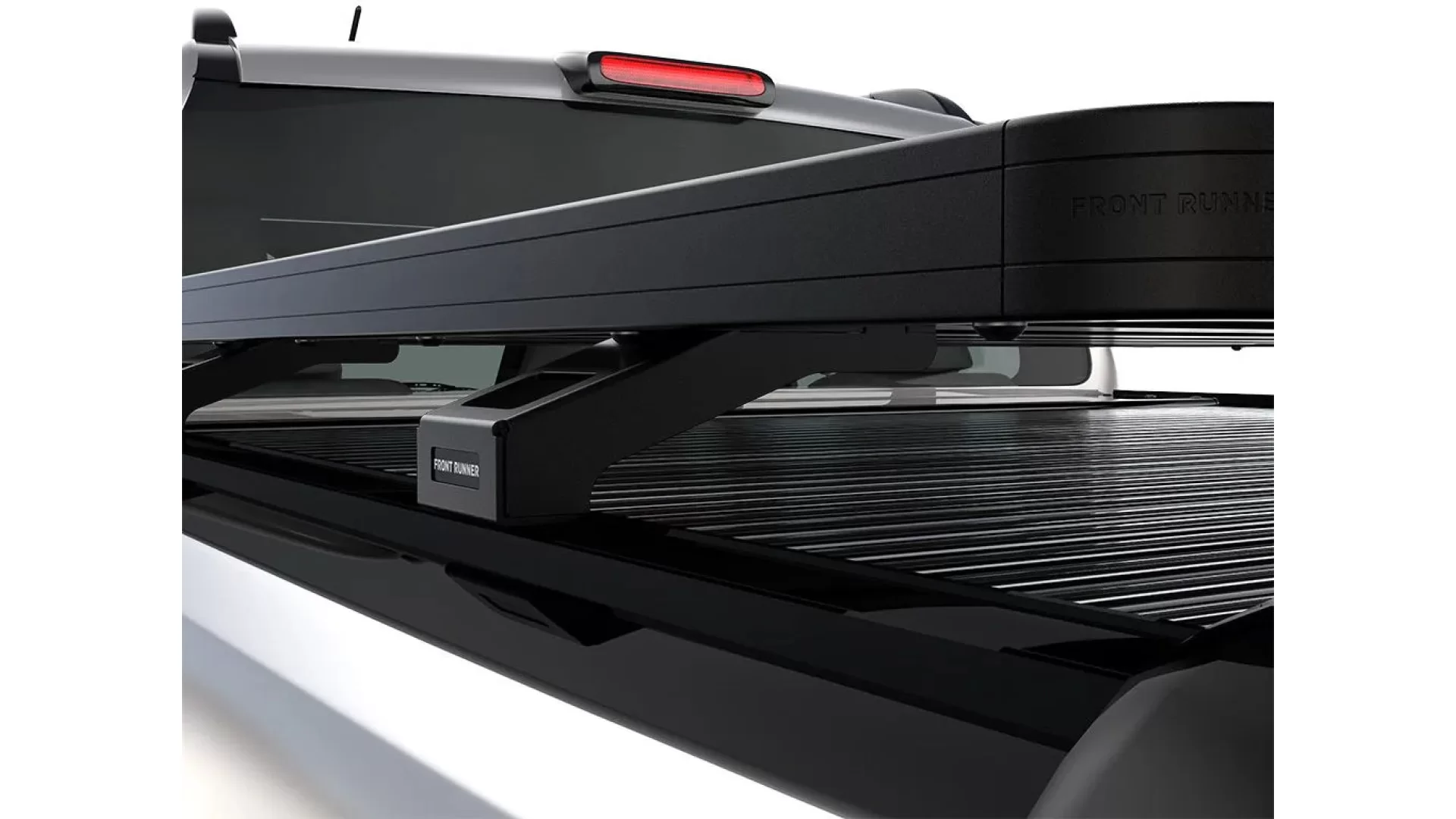 Isuzu D-Max X-Terrain (2020-Current) Roll Top Slimline II Load Bed Rack Kit - KRID010T - View 1