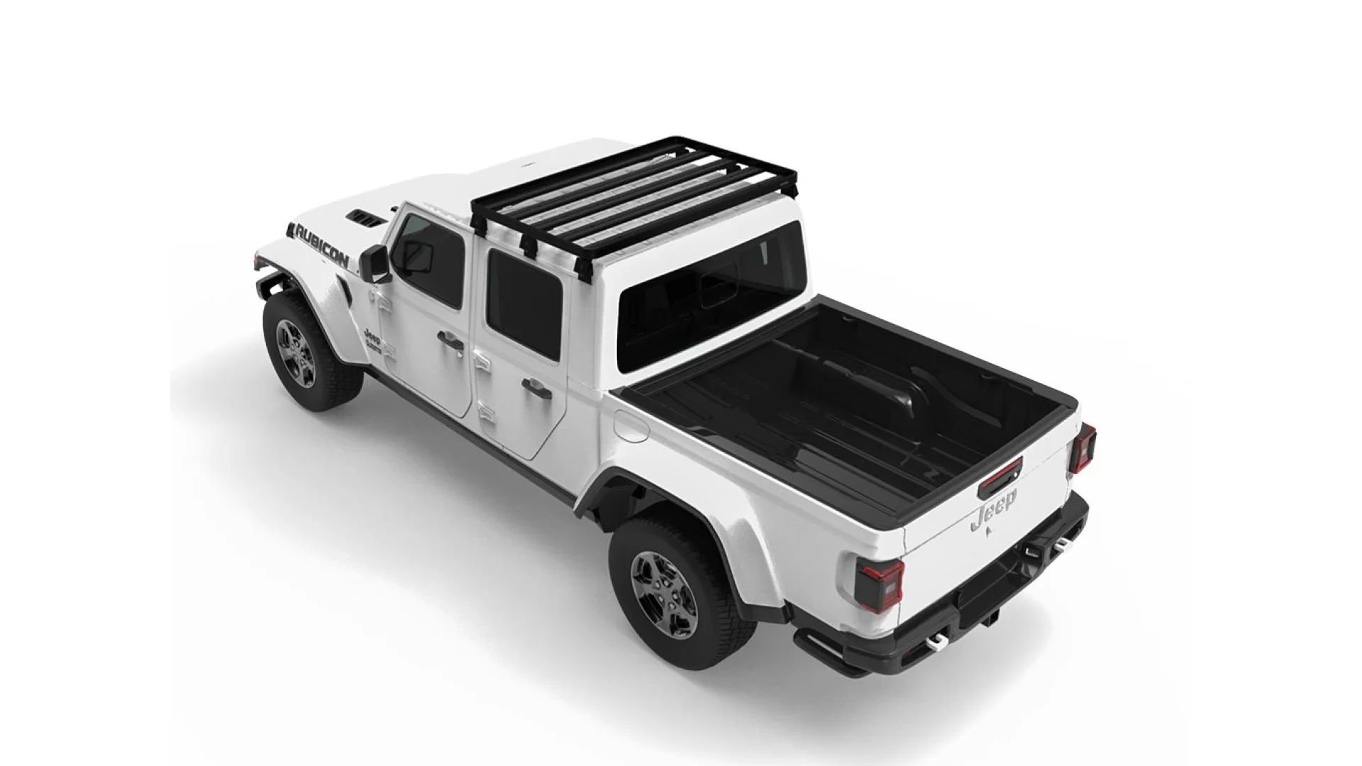 Jeep Gladiator JT (2019-Current) Slimline II Roof Rack Kit - KRJG009T - View 4