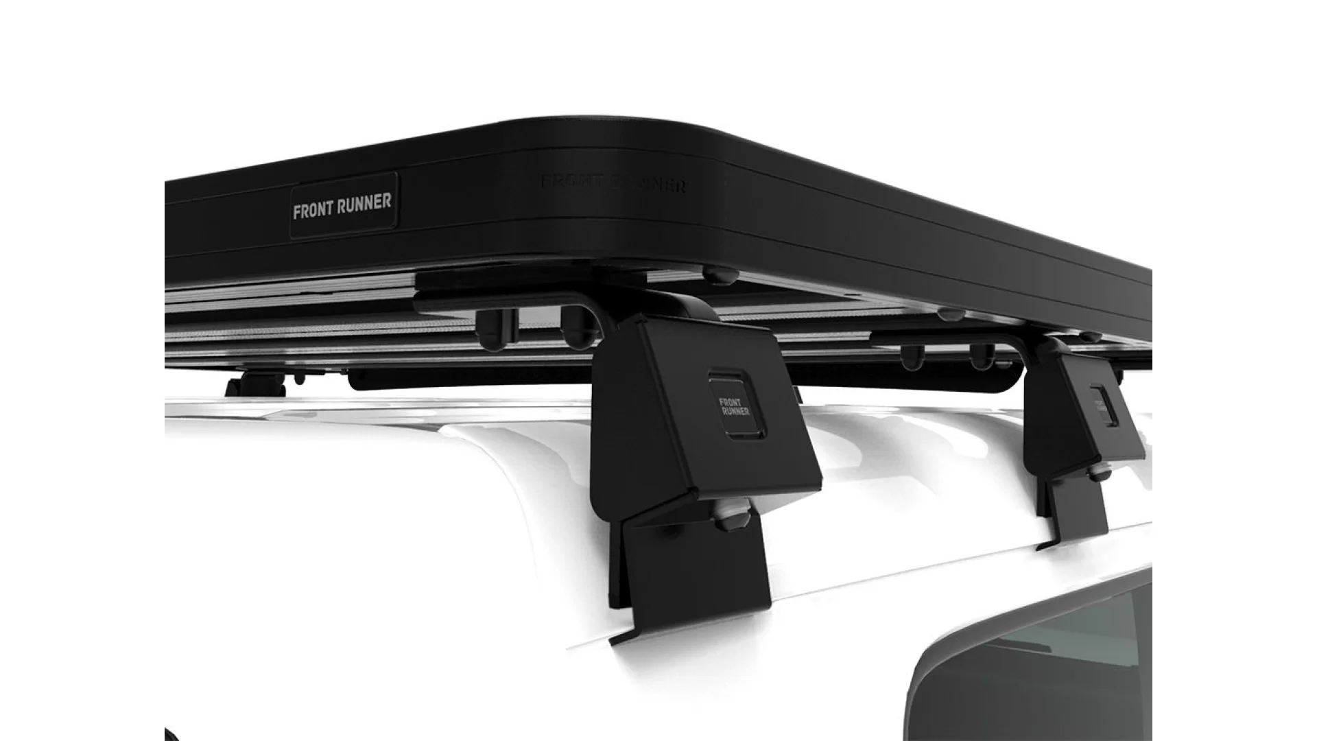 Jeep Gladiator JT (2019-Current) Slimline II Roof Rack Kit - KRJG009T - View 3