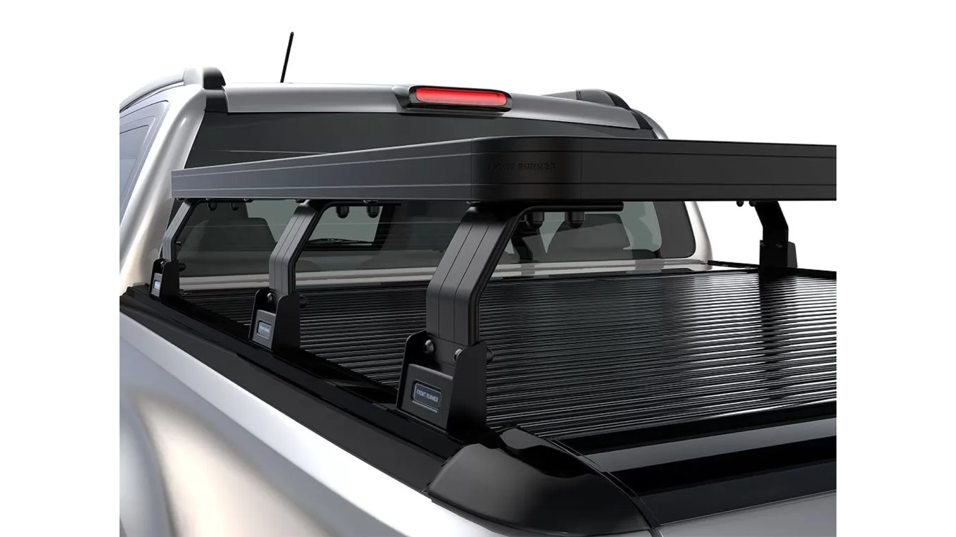 Volkswagen Amarok (2010-Current) EGR RollTrac Slimline II Load Bed Rack Kit - KRRT043T - View 4