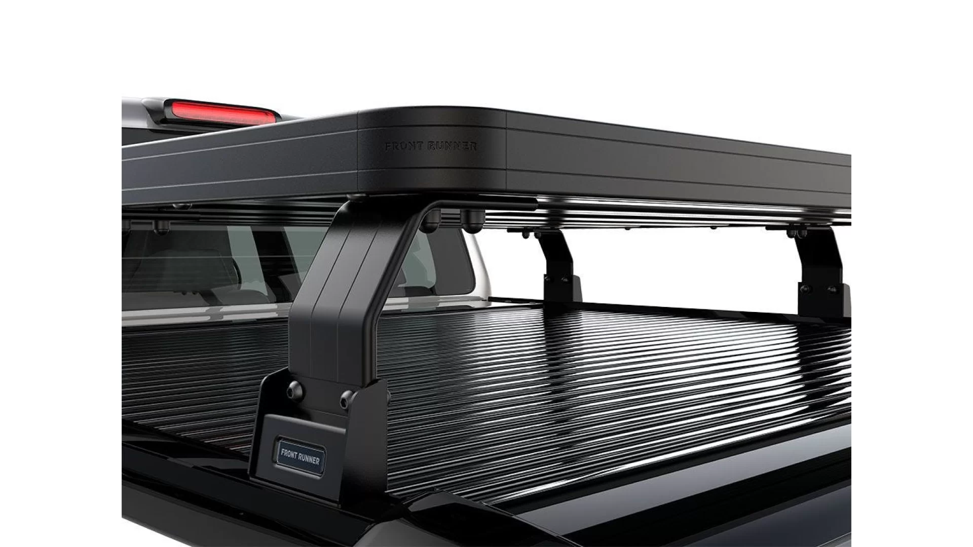 Volkswagen Amarok (2010-Current) EGR RollTrac Slimline II Load Bed Rack Kit - KRRT043T - View 3