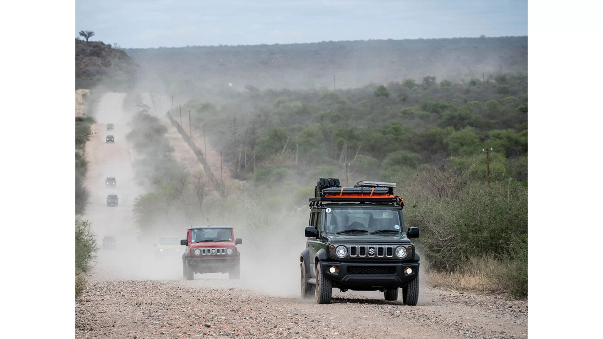 Suzuki Jimny 5 Door (2023-Current) Slimline II Roof Rack - KRSJ007T - View 1