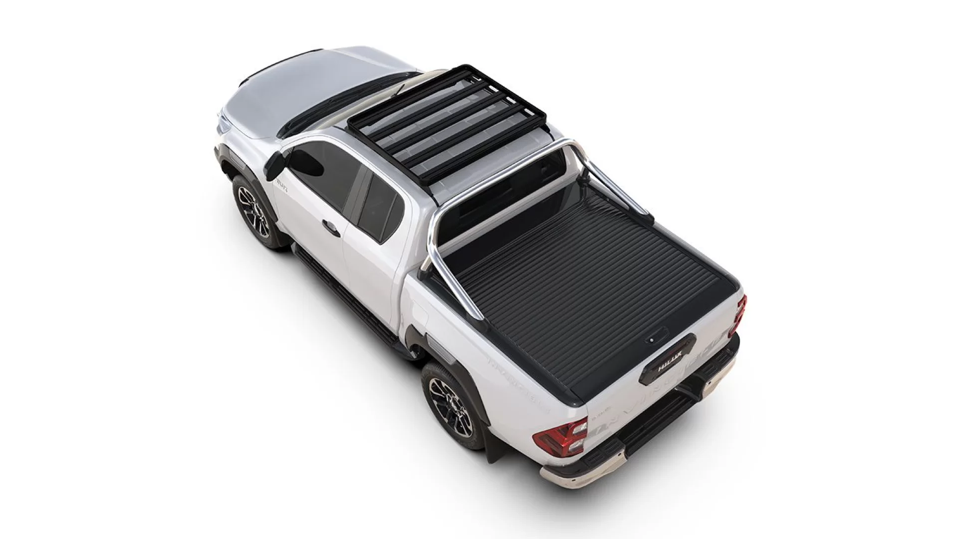 Toyota Hilux Revo Extended Cab (2016-Current) Slimline II Roof Rack Kit / Low Profile - KRTH022T - View 4