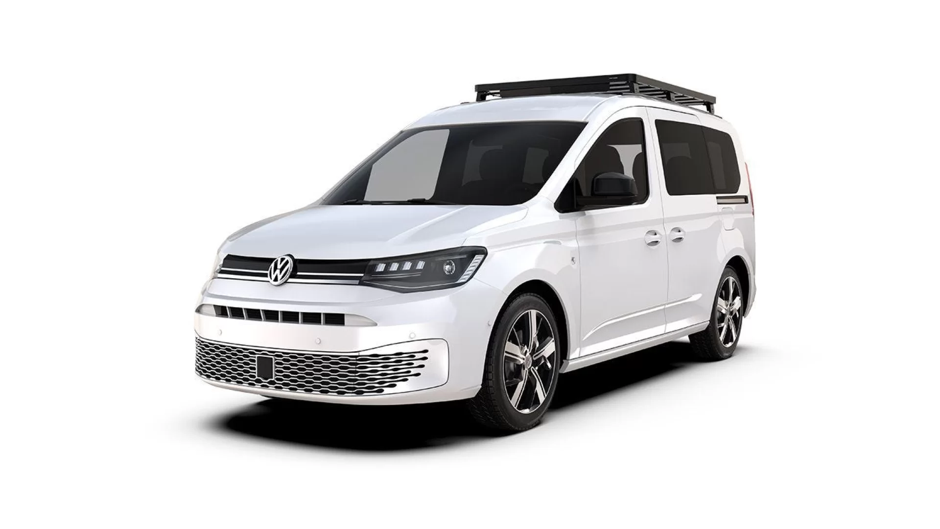 Volkswagen Caddy / Ford Transit/Tourneo Connect SWB (2020-Current) Slimline II Roof Rack Kit - KRVC015T