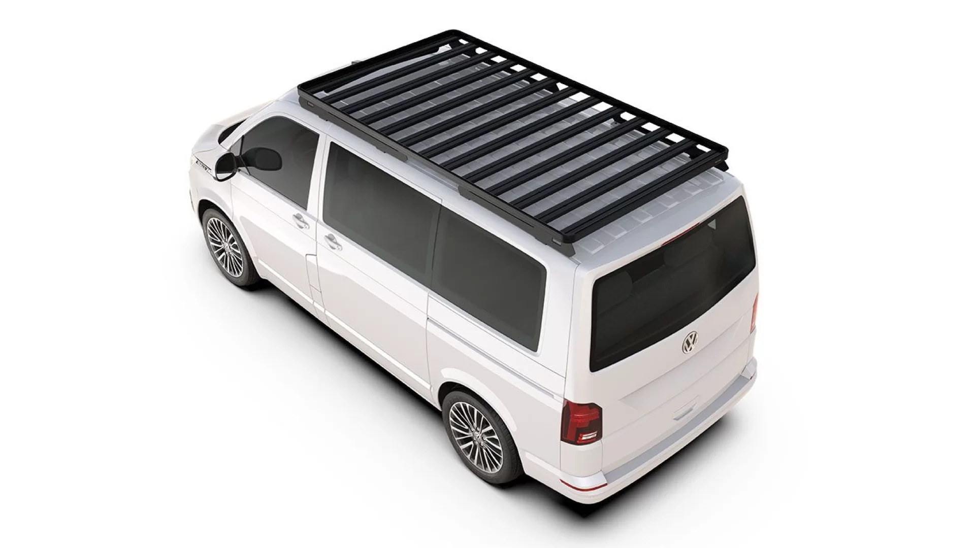 Volkswagen T6/T6.1 Caravelle Transporter SWB (2015-Current) Slimline II Roof Rack Kit - KRVT017T - View 5