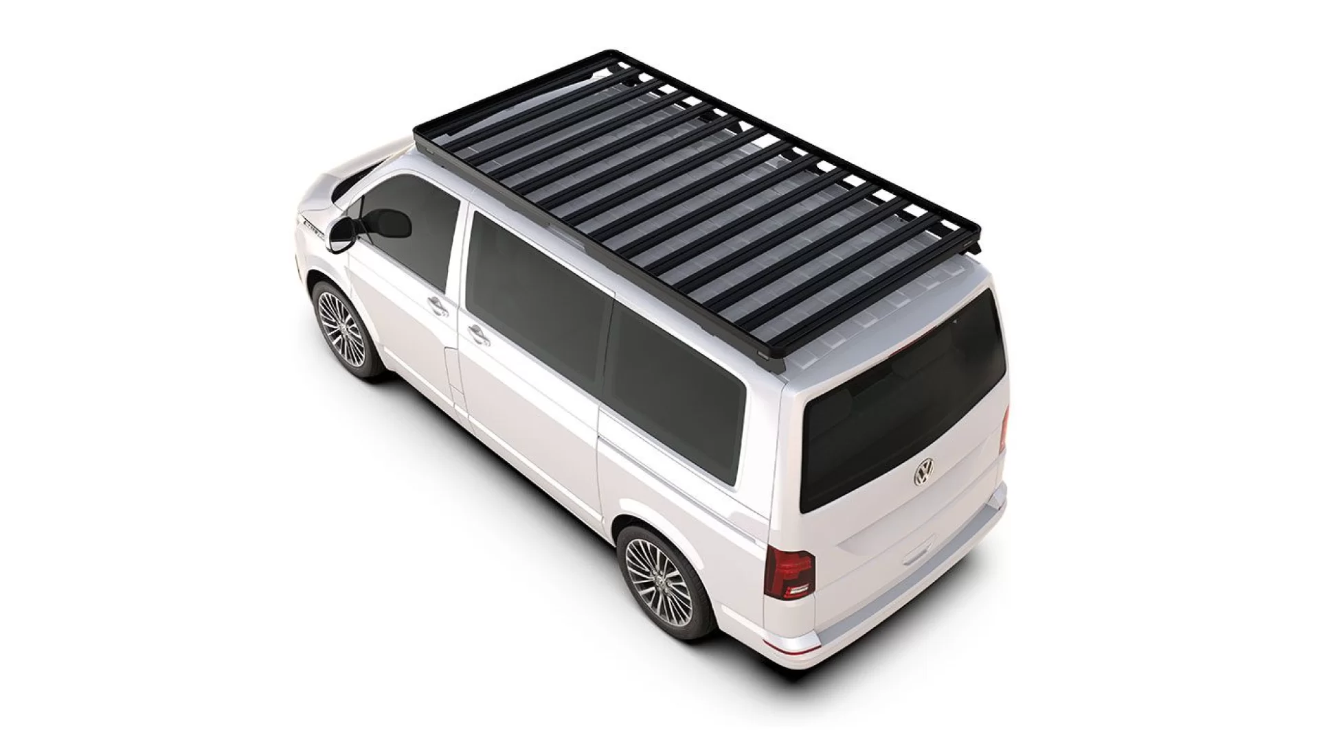 Volkswagen T6/T6.1 Caravelle Transporter LWB (2015-Current) Slimline II Roof Rack Kit - KRVT019T - View 5