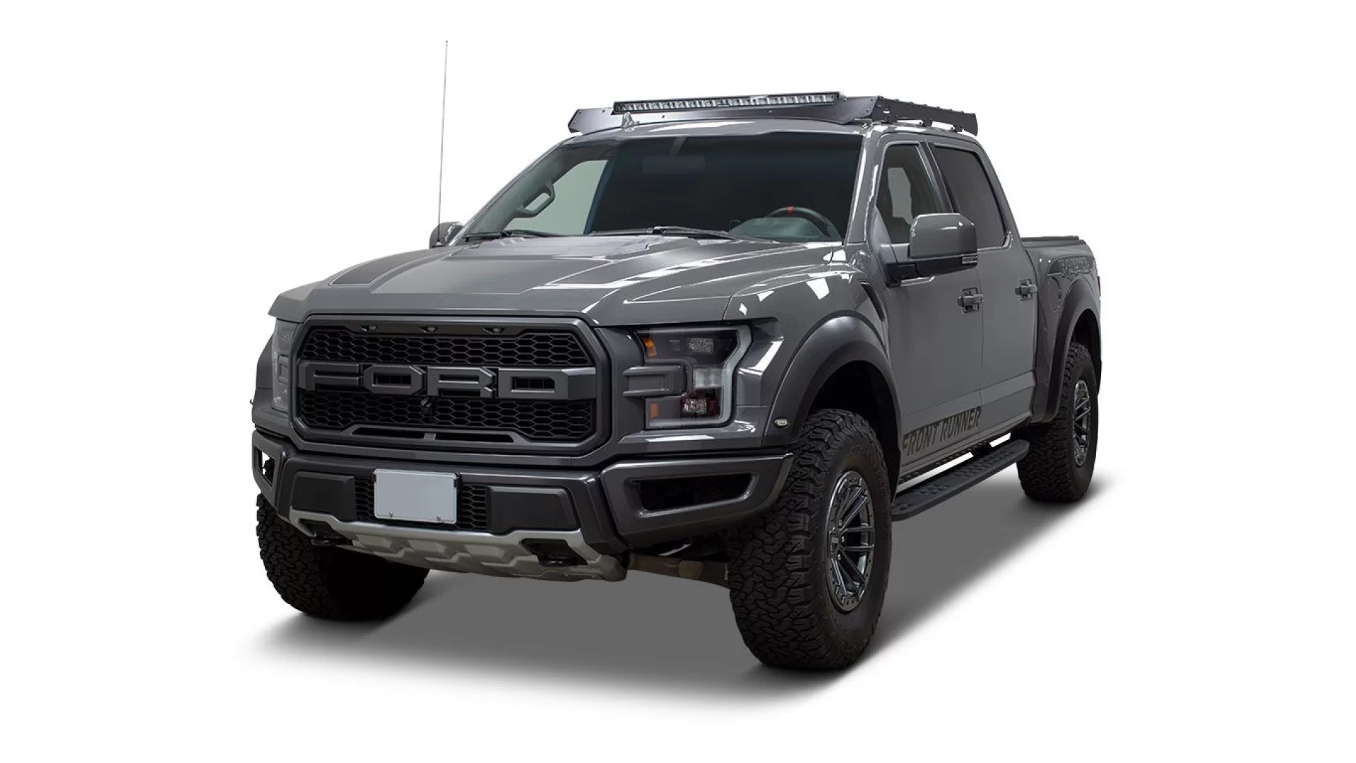 Ford F-150 Super Crew (2018-2020) Slimsport Roof Rack Kit / Lightbar ready - KSFF002T