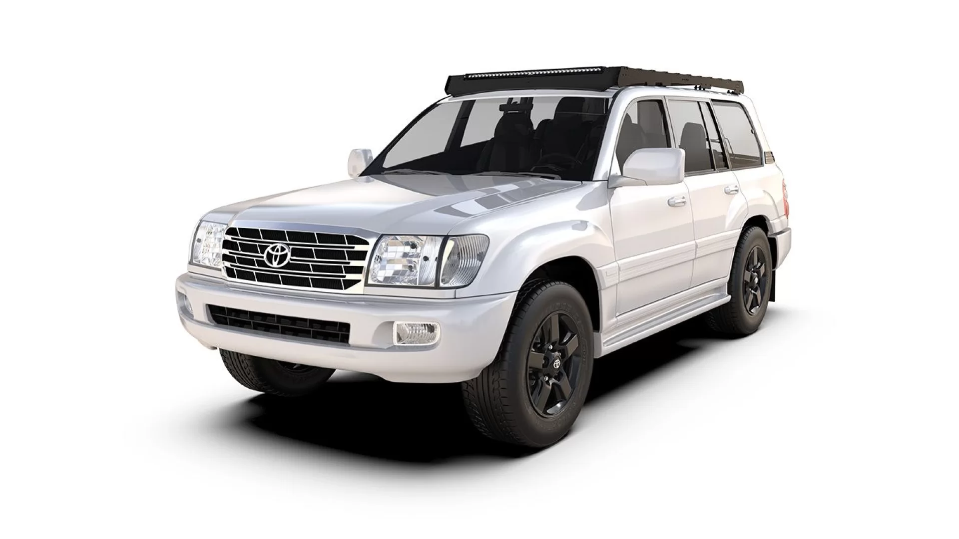 Toyota Land Cruiser 100 Series Slimsport Roof Rack Kit / Light Bar Ready - KSTL003T