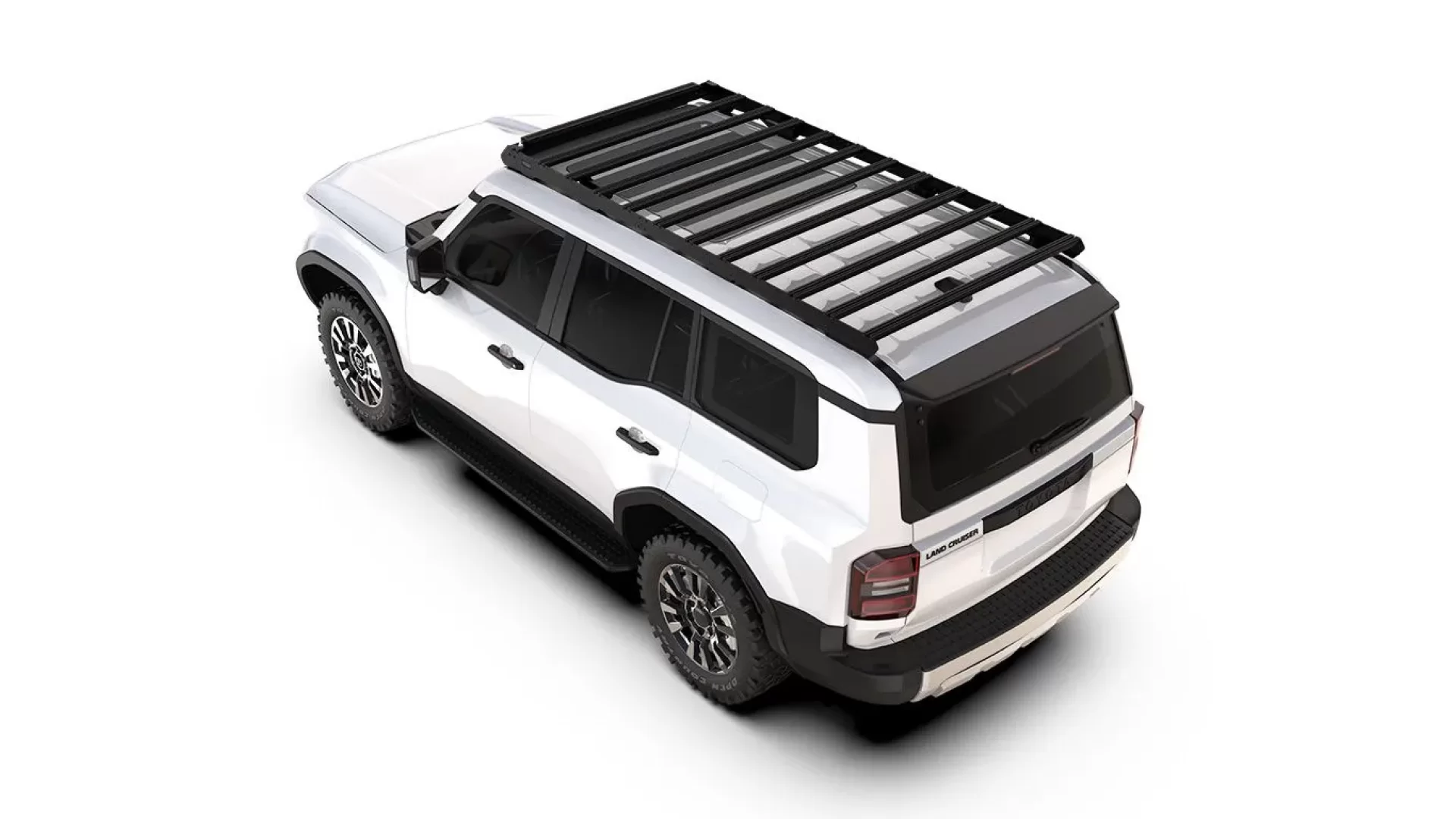 Toyota Land Cruiser Prado 250 (2024-Current) Slimsport Roof Rack Kit / Light Bar Ready - KSTL005T - View 7
