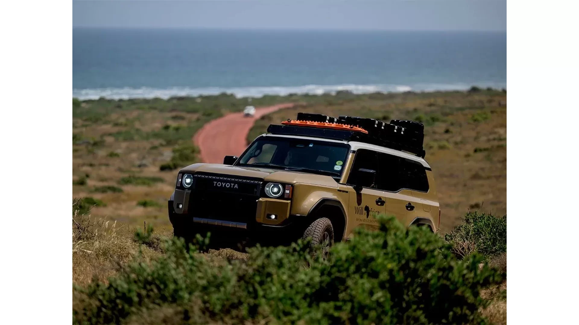 Toyota Land Cruiser Prado 250 (2024-Current) Slimsport Roof Rack Kit / Light Bar Ready - KSTL005T - View 4