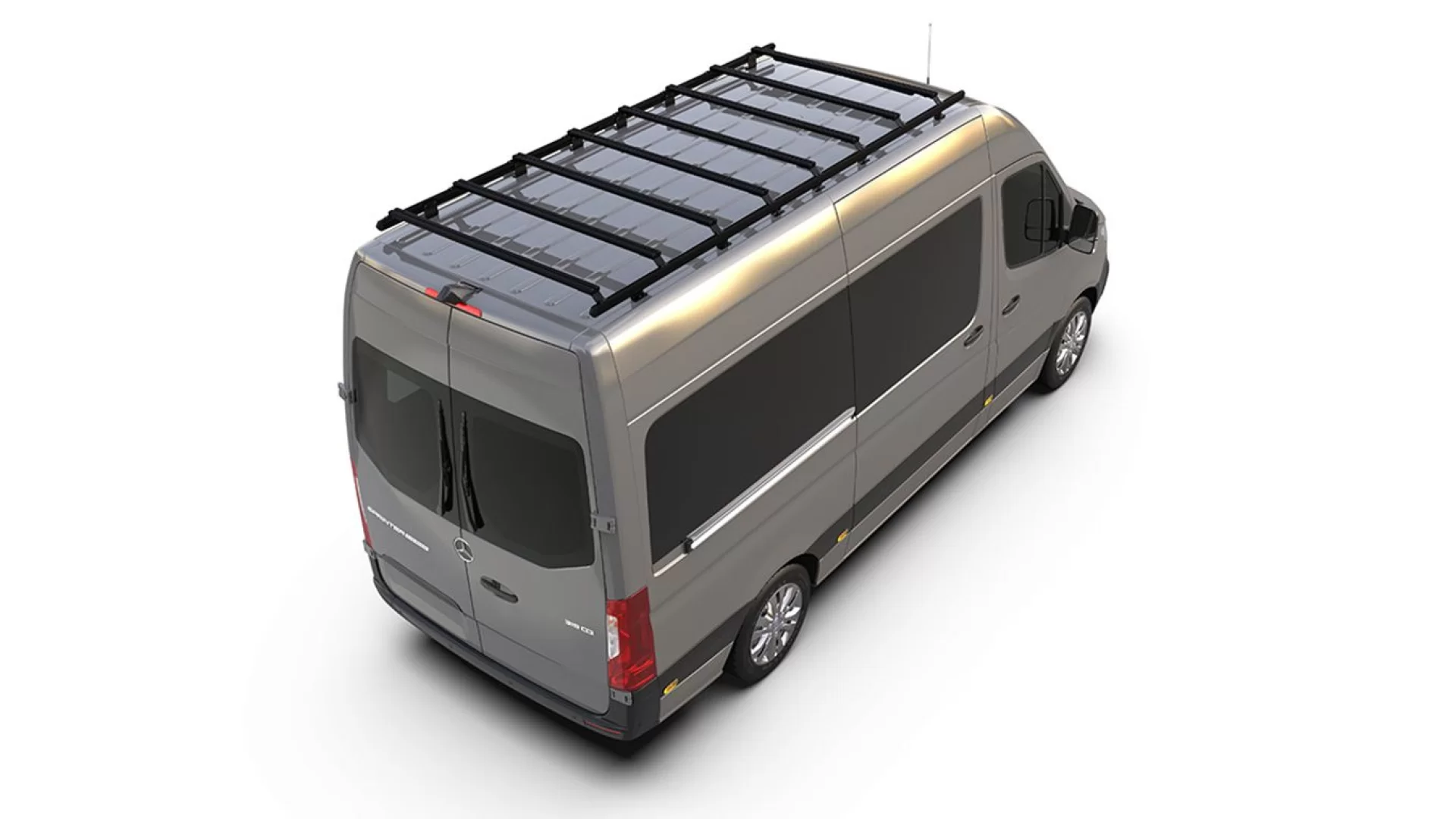 Mercedes-Benz Sprinter (L2H2/144in MWB/High Roof) (2006-Current) Slimpro Van Rack Kit - KVMS003T - View 2