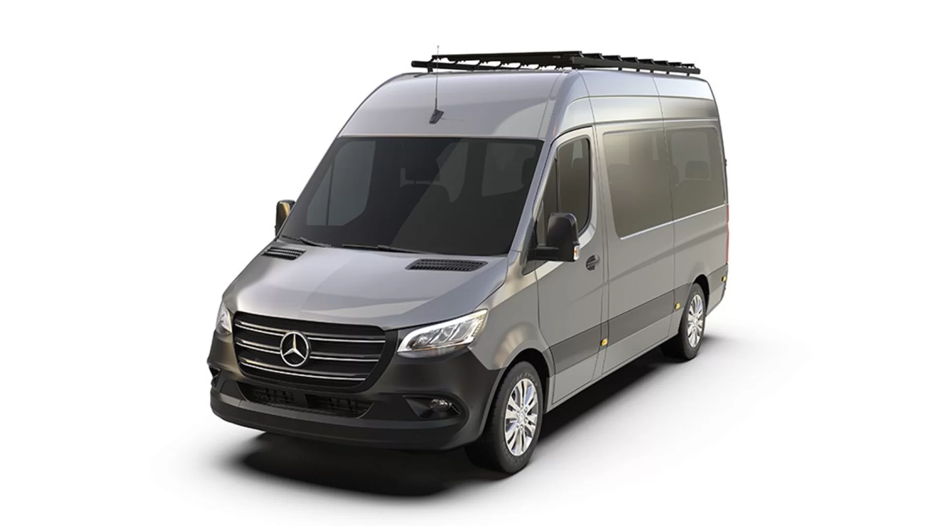 Mercedes-Benz Sprinter (L2H2/144in MWB/High Roof) (2006-Current) Slimpro Van Rack Kit - KVMS003T