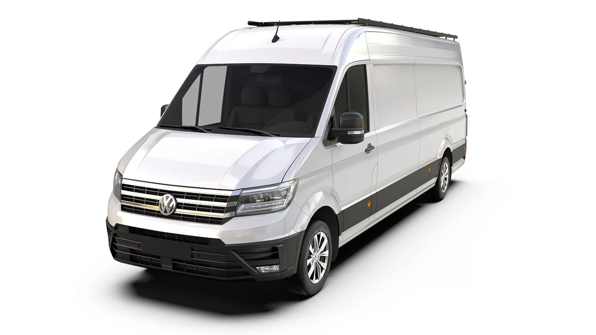 Volkswagen Crafter (L5H2/ LWB Maxi/Standard Roof) (2017-Current) Slimpro Van Rack Kit - KVVC003T