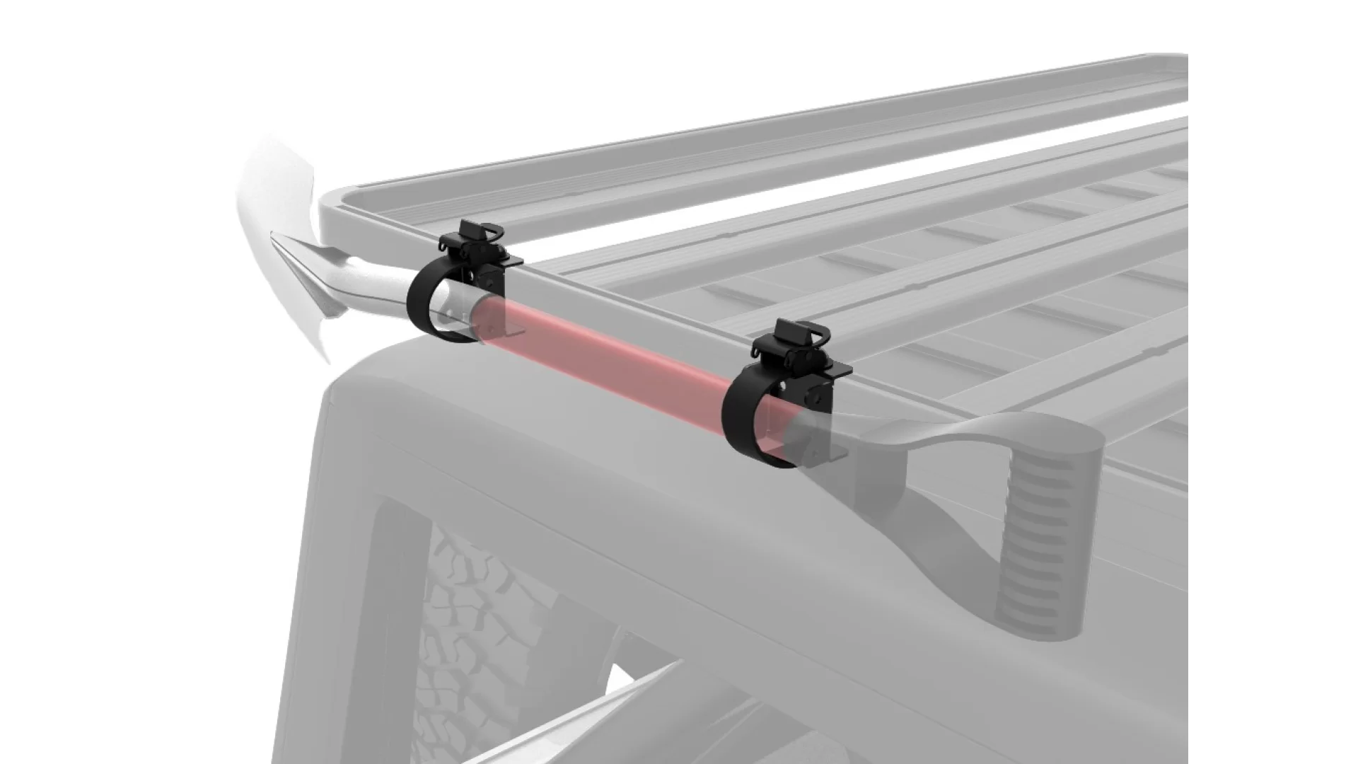 Ratcheting Spade/Shovel AND Paddle Mount - RRAC024