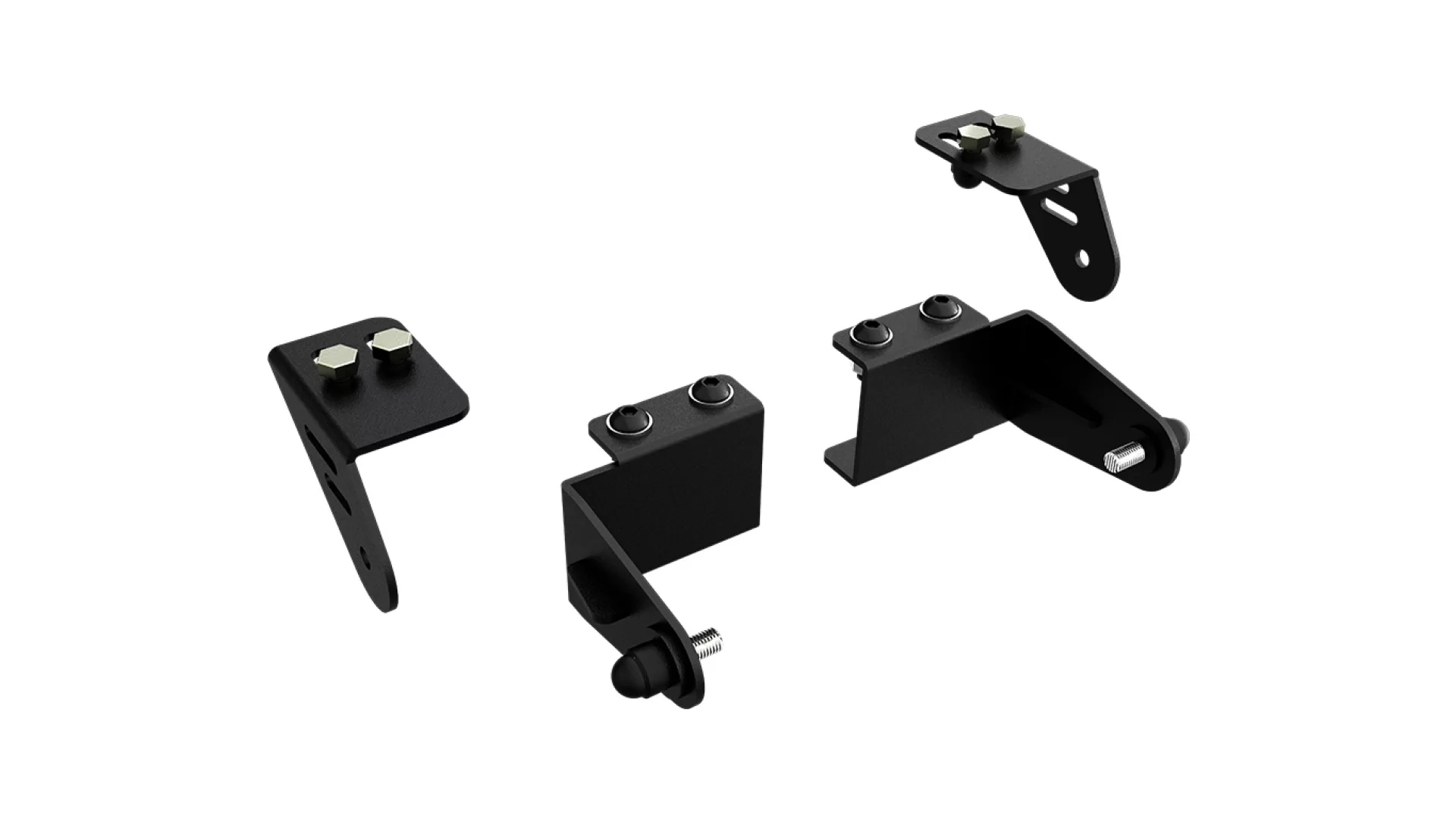 LED Light Bar Rack Mount Brackets - RRAC124 - View 2