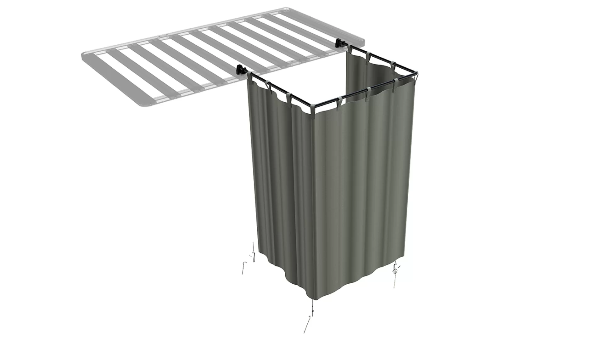 Rack Mount Shower Cubicle - RRAC178 - View 7